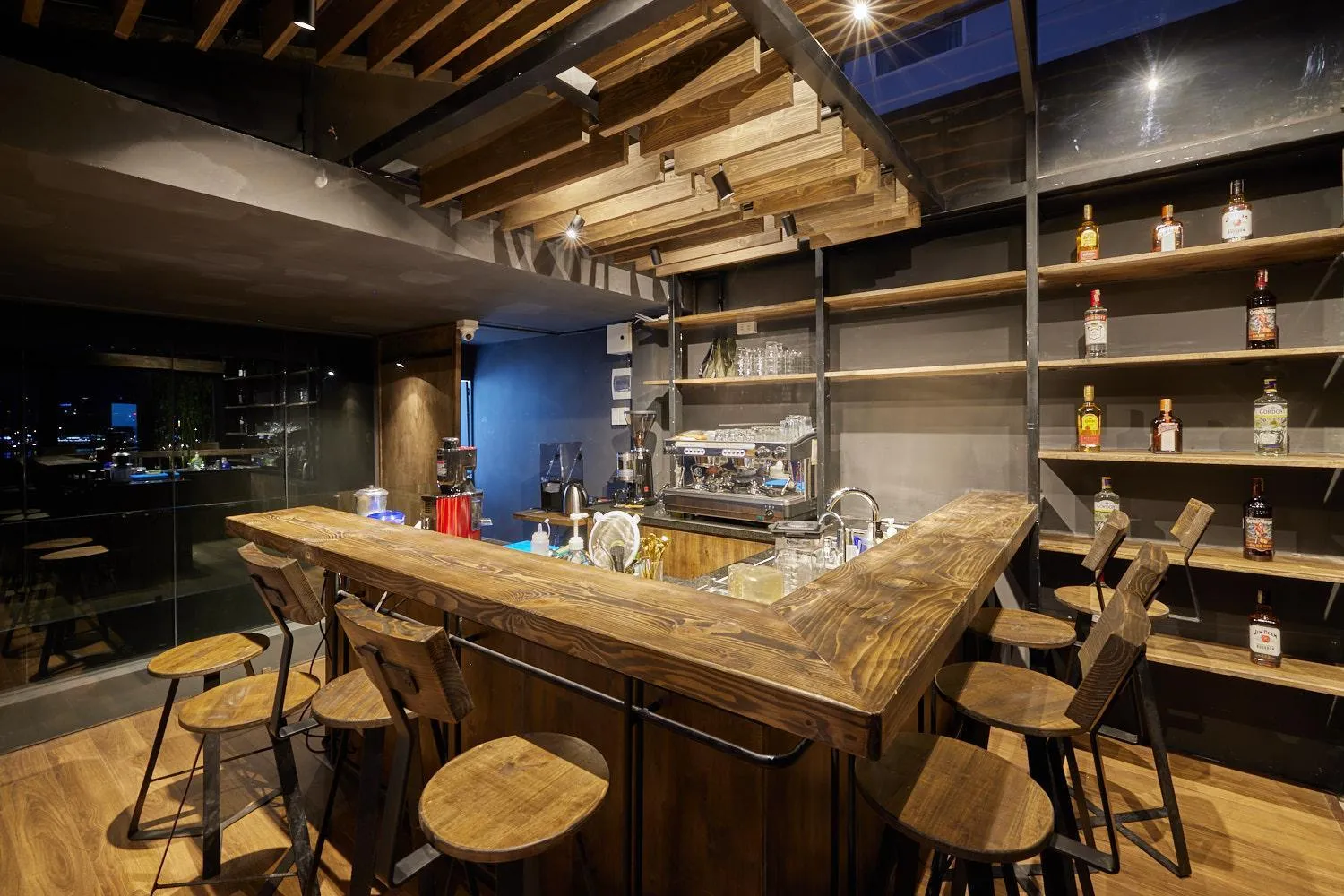 Lounge or bar in The Garden Capsule Hotel