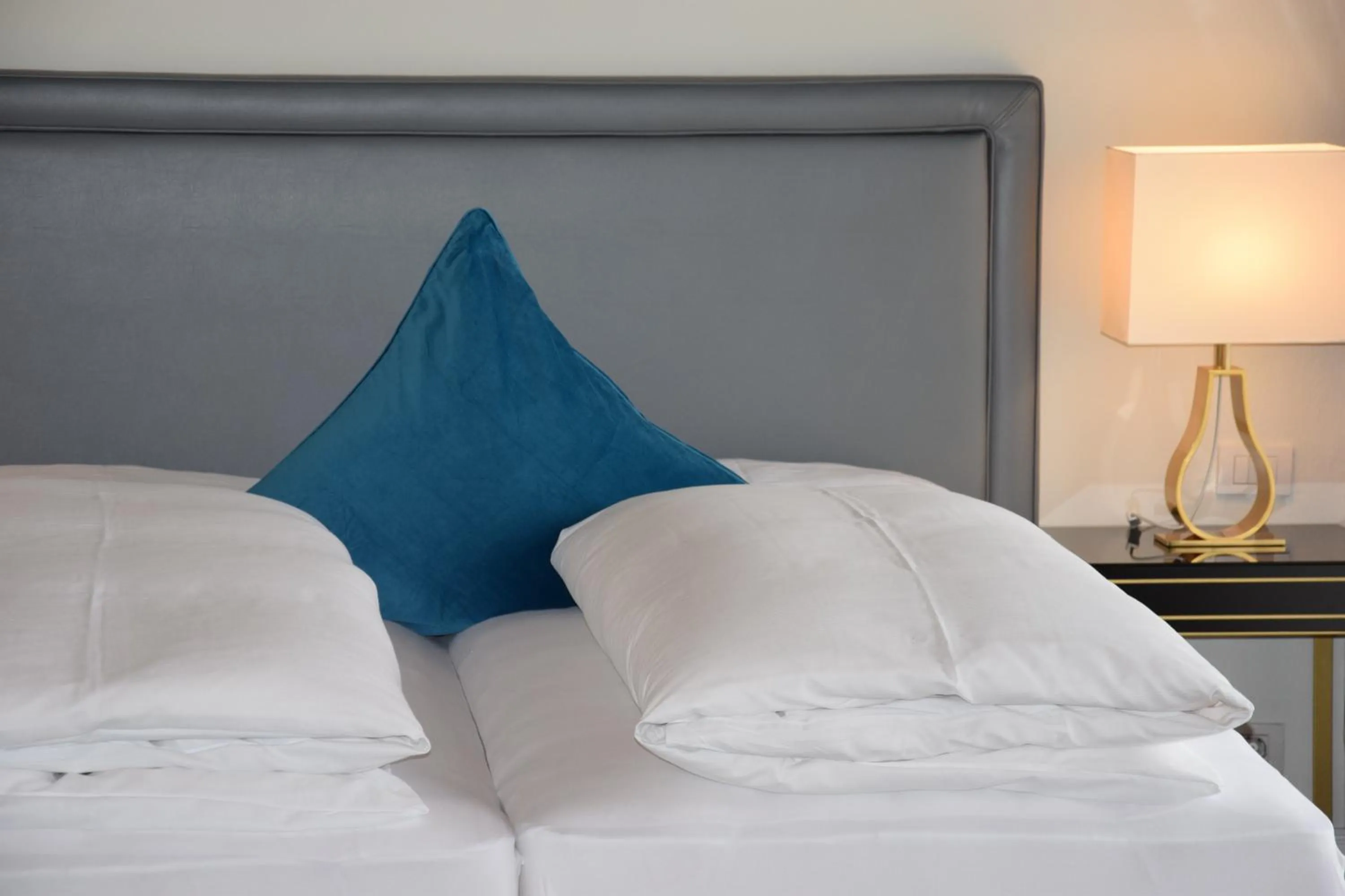 Bed in Atel Hotel Lasserhof