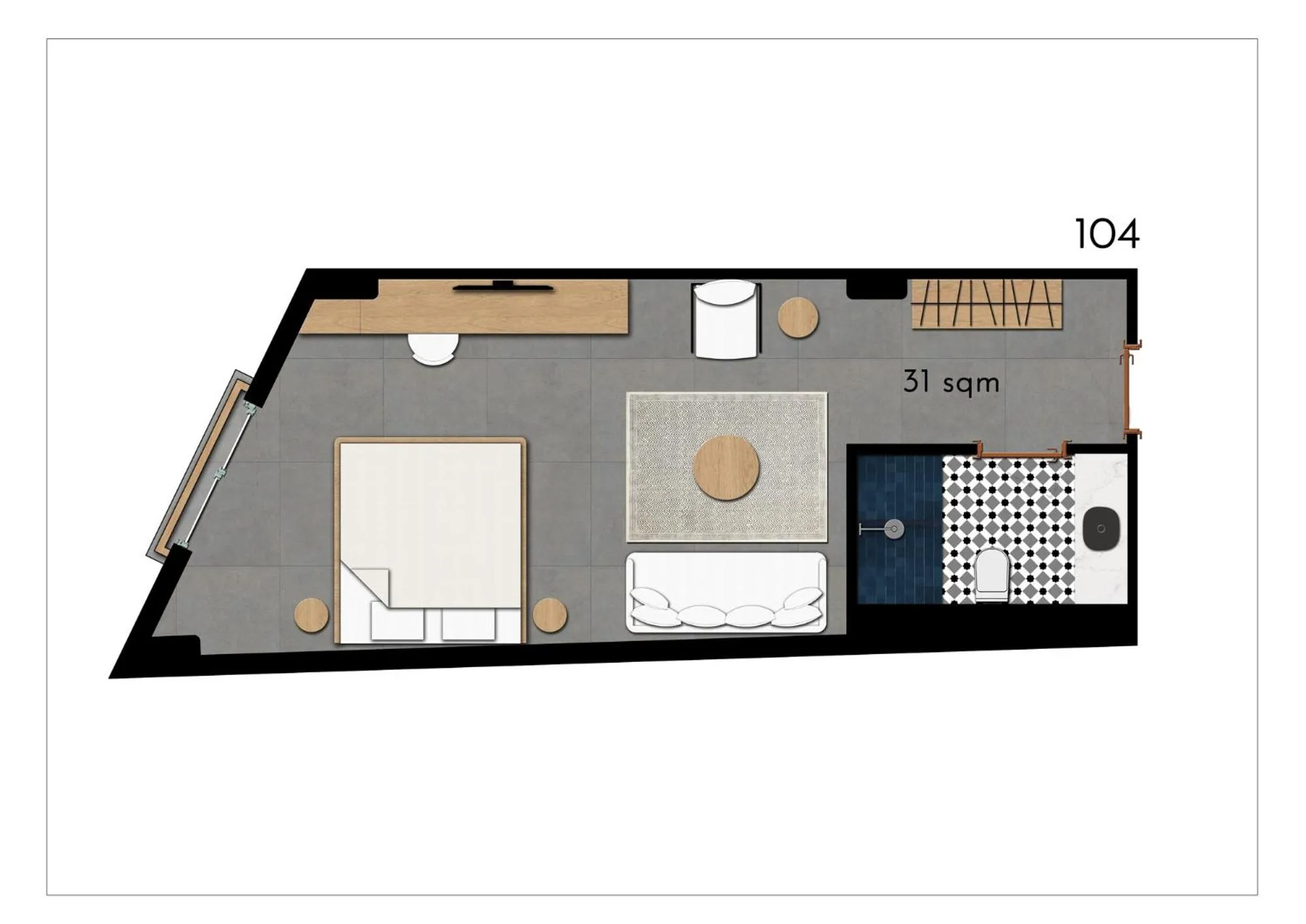 Floor plan in Carpe Diem Boutique Hotel - Adults Only
