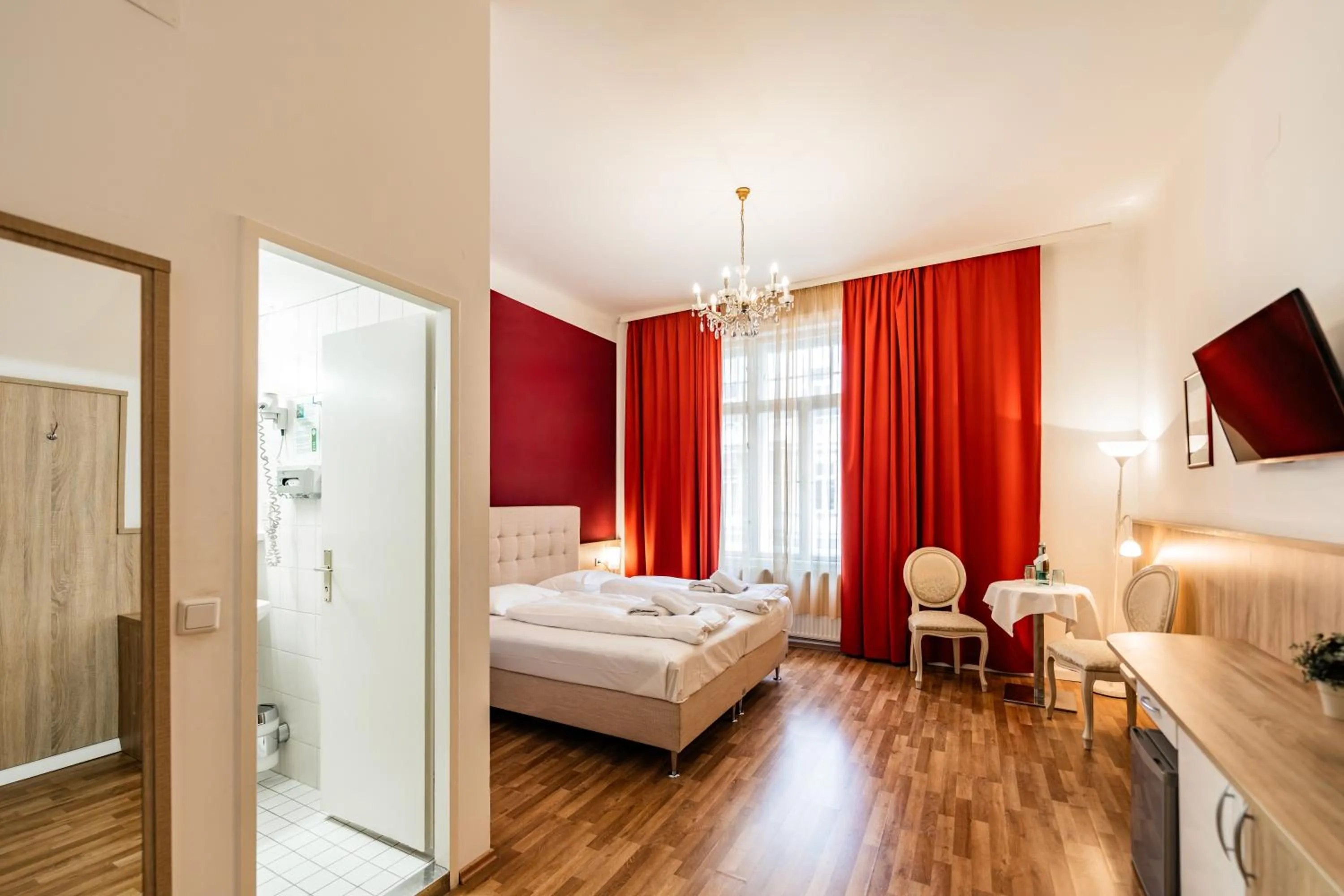 Bed in Hotel Pension Baronesse