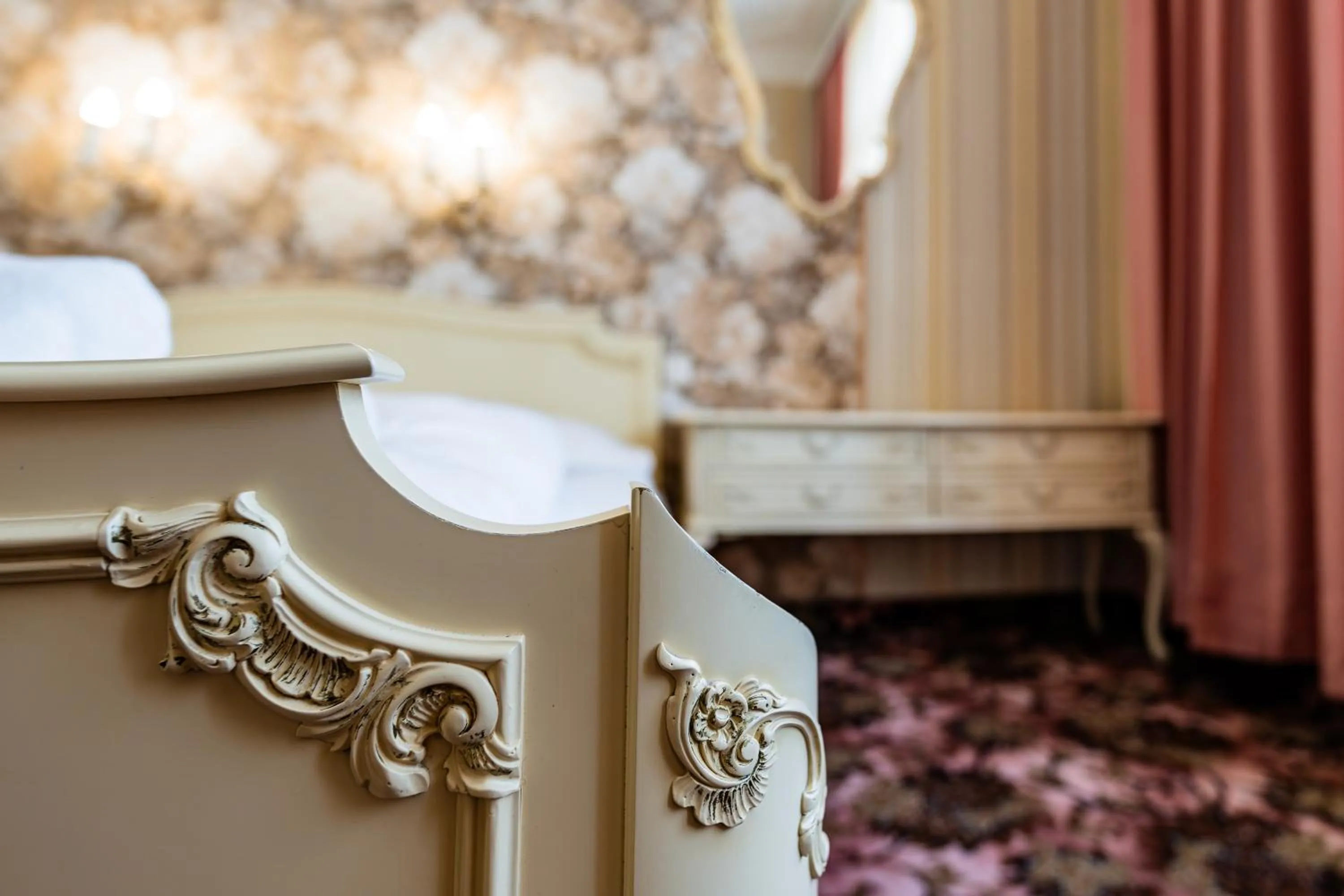 Bed in Hotel Pension Baronesse