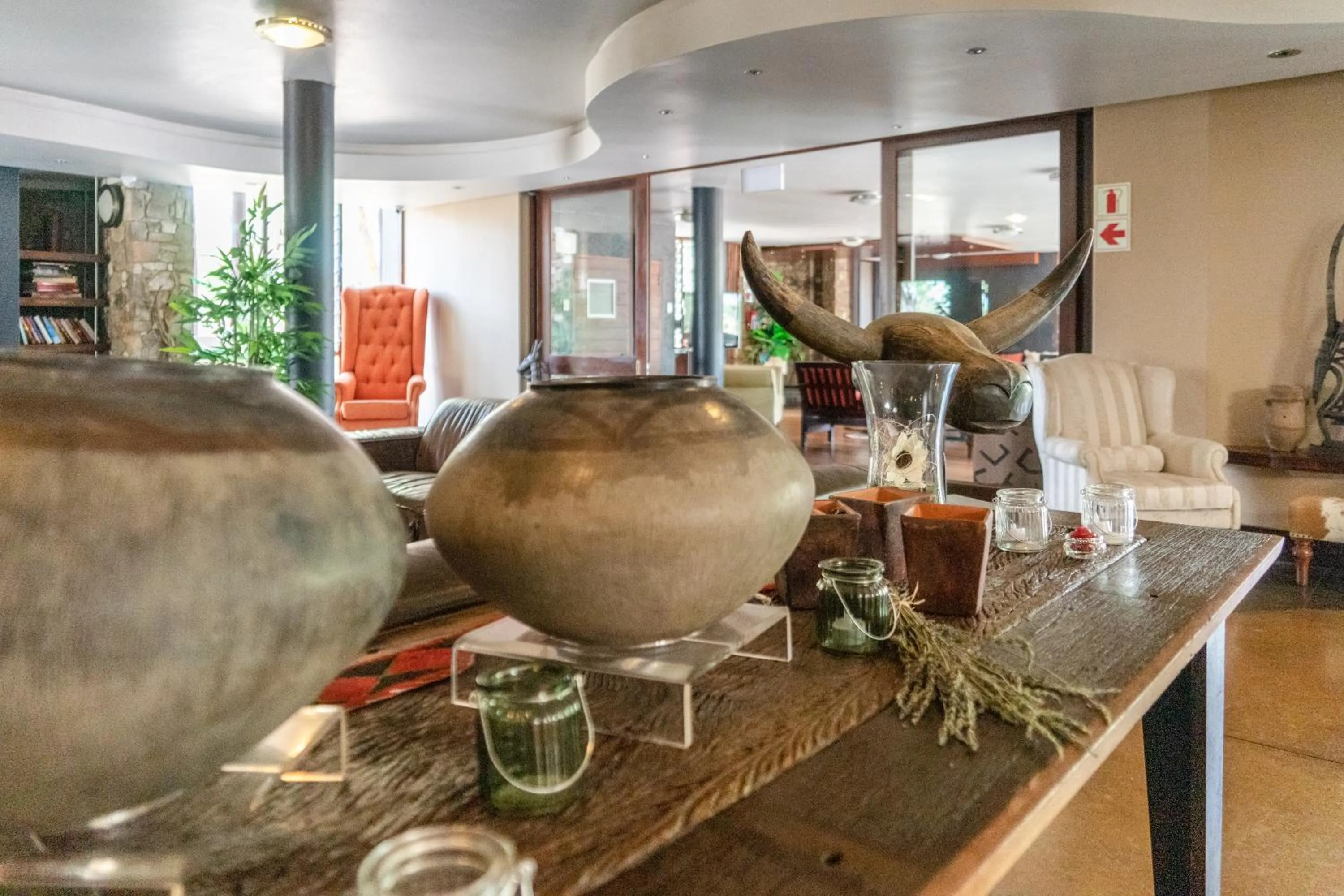 Decorative detail in Zebula Boutique Hotel