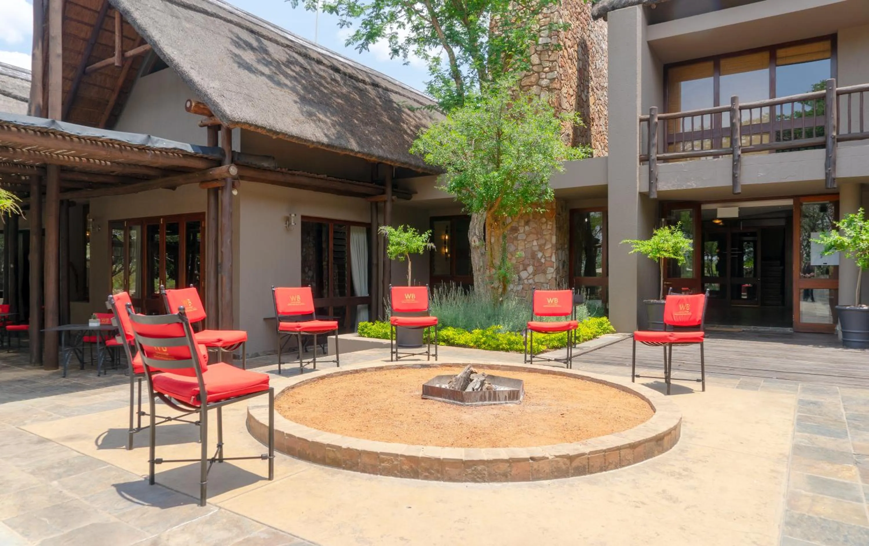 Patio in Zebula Boutique Hotel