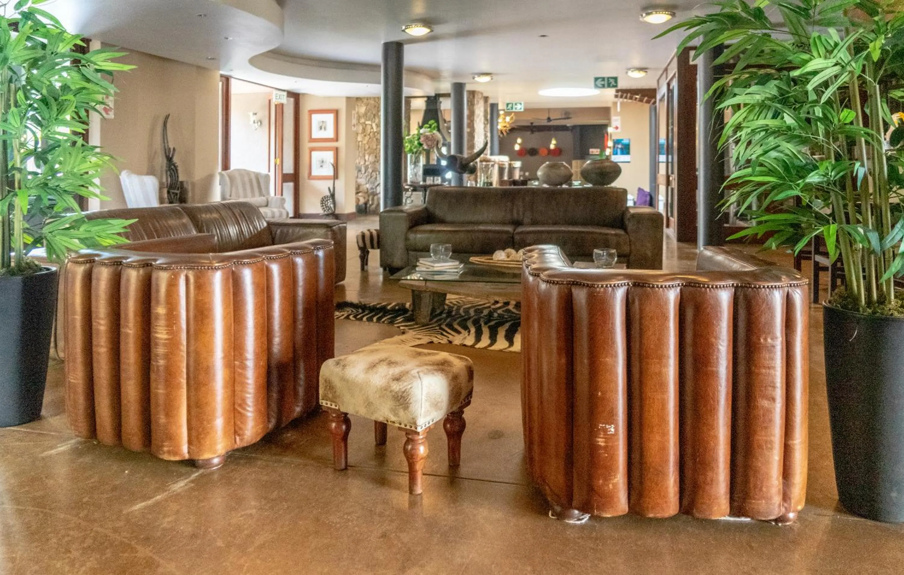 Living room in Zebula Boutique Hotel