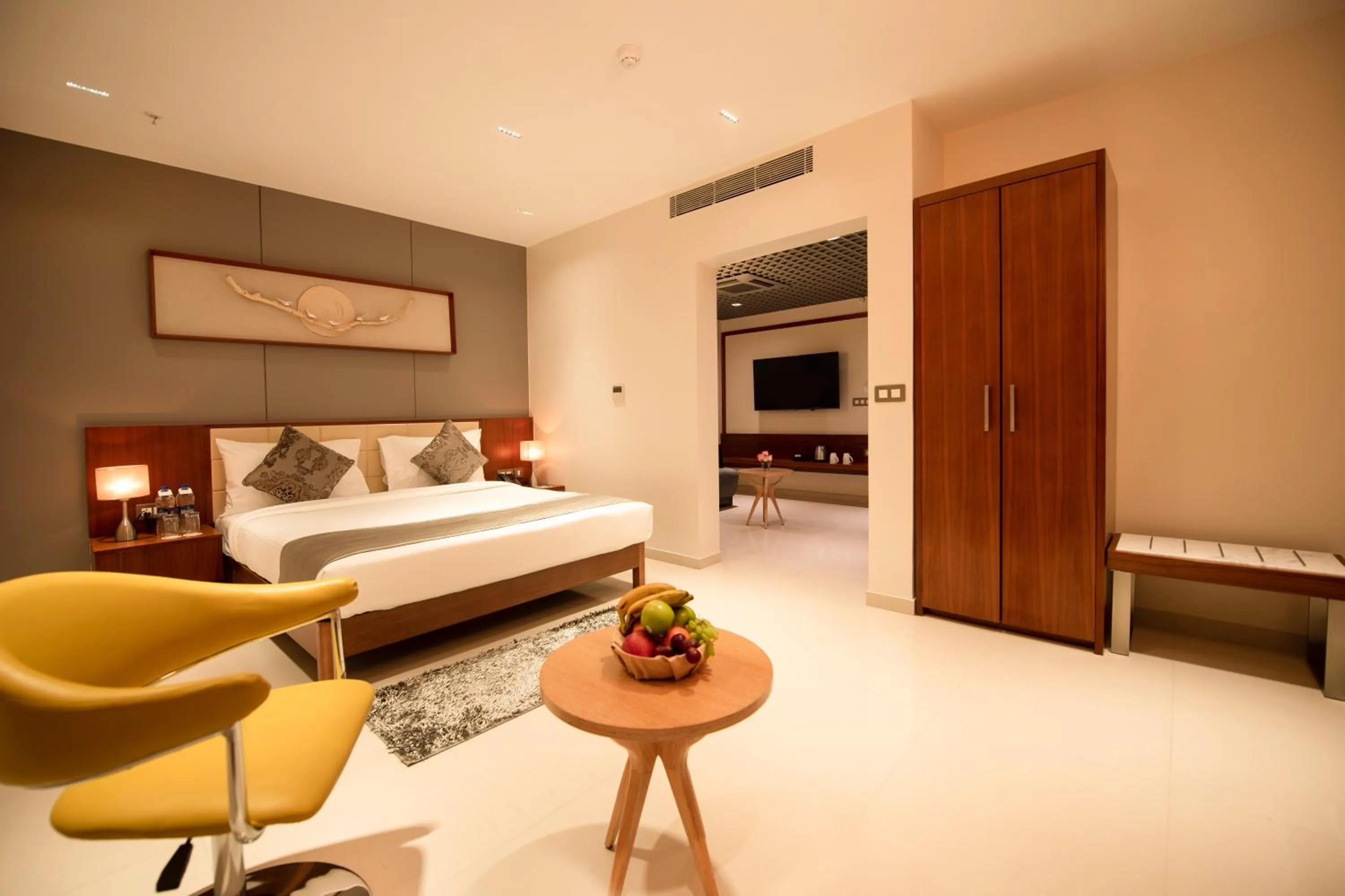 Bedroom, Bed in Morvee Hotels Durgapur