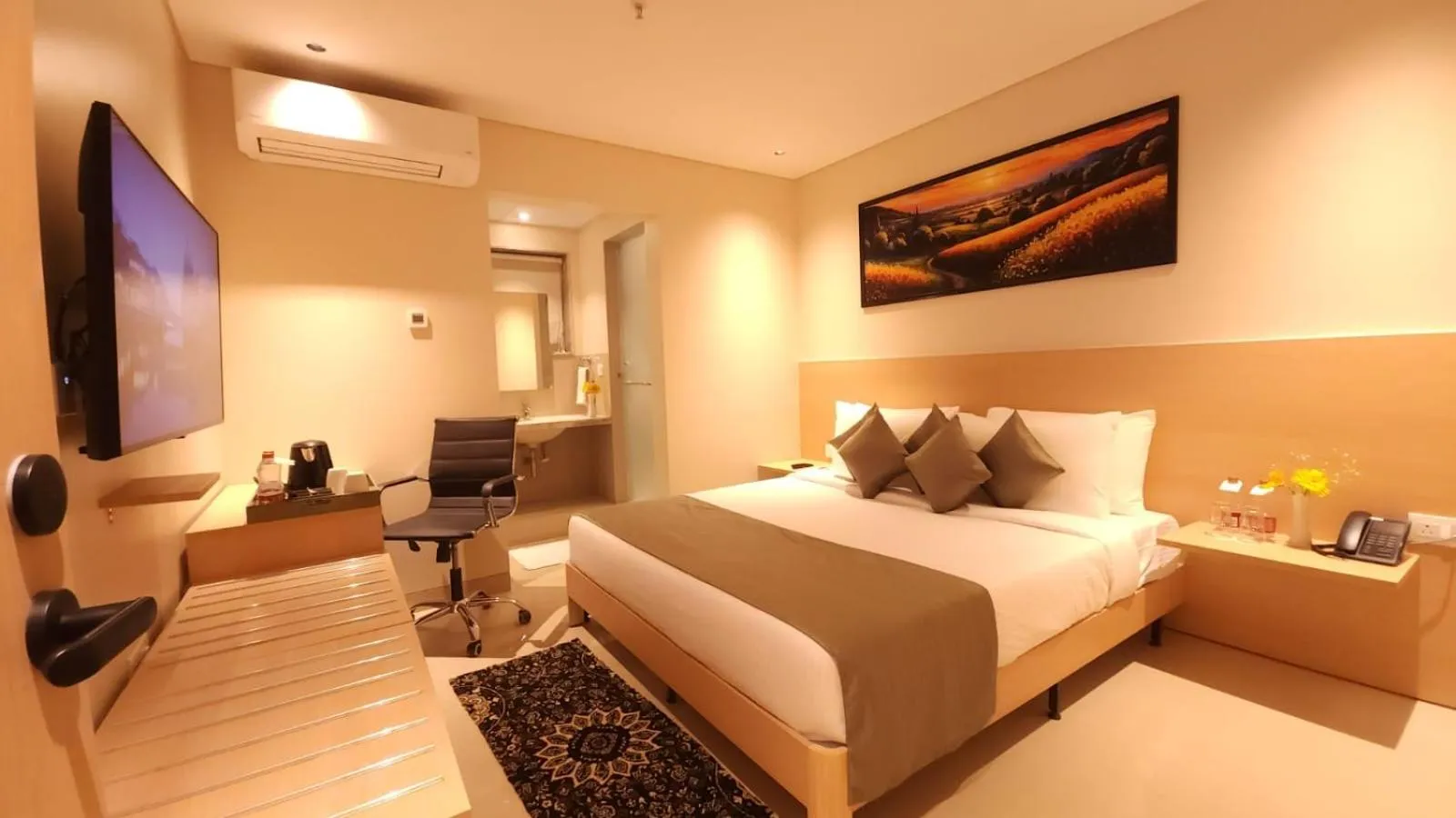 Bedroom, Bed in Morvee Hotels Durgapur