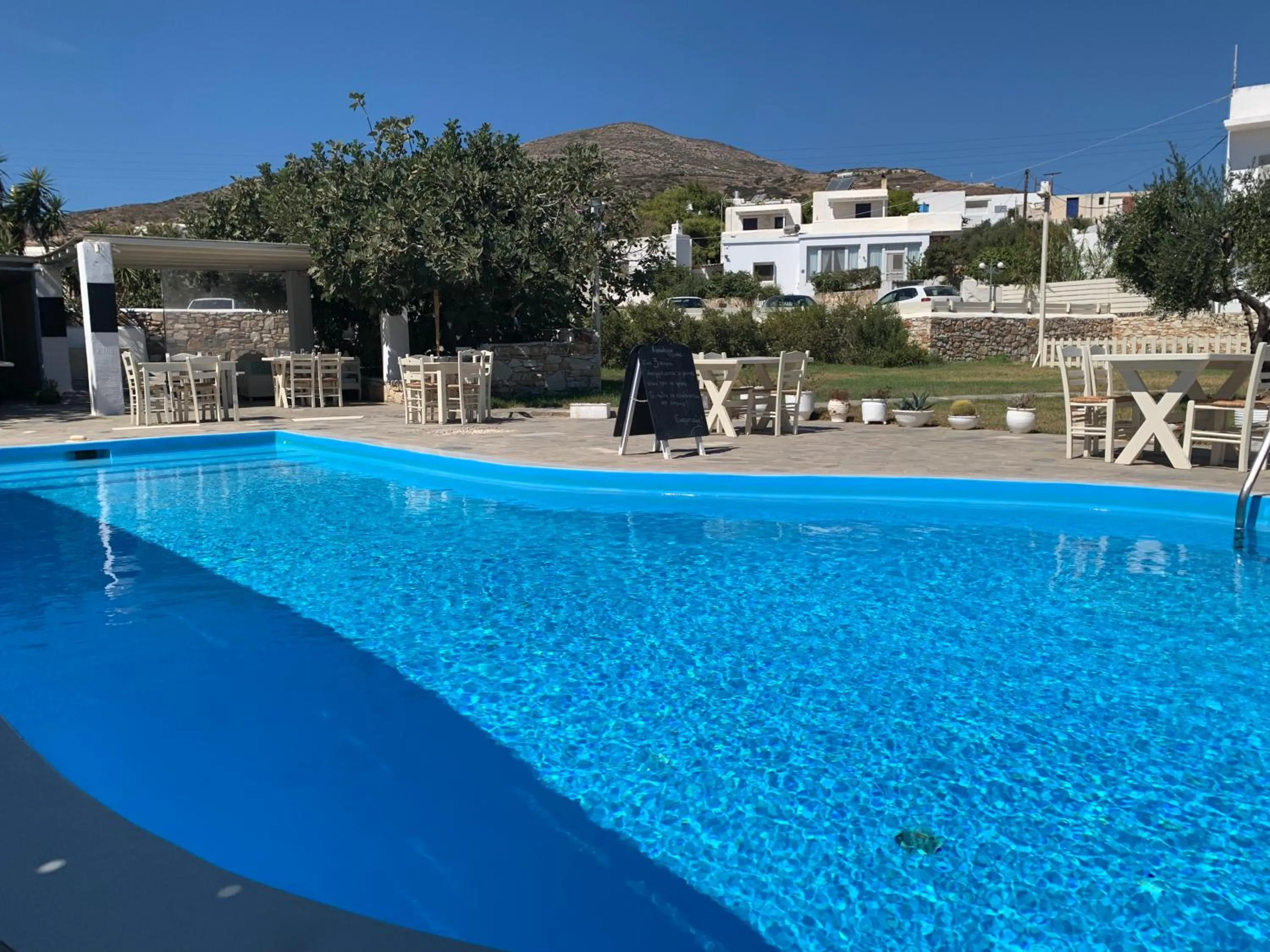 Swimming pool in Hotel Anezina