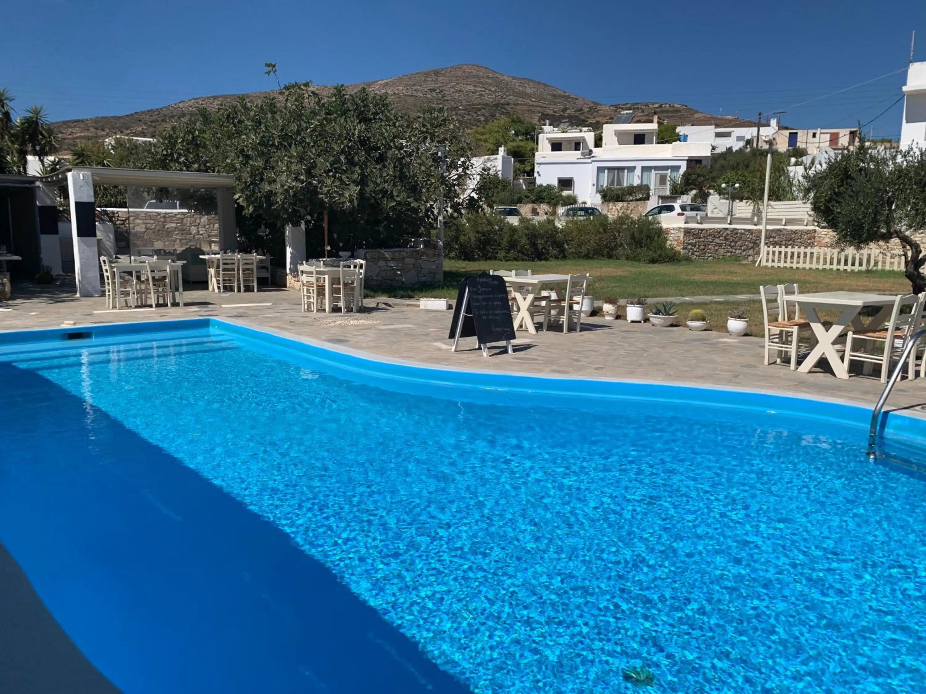 Swimming pool in Hotel Anezina
