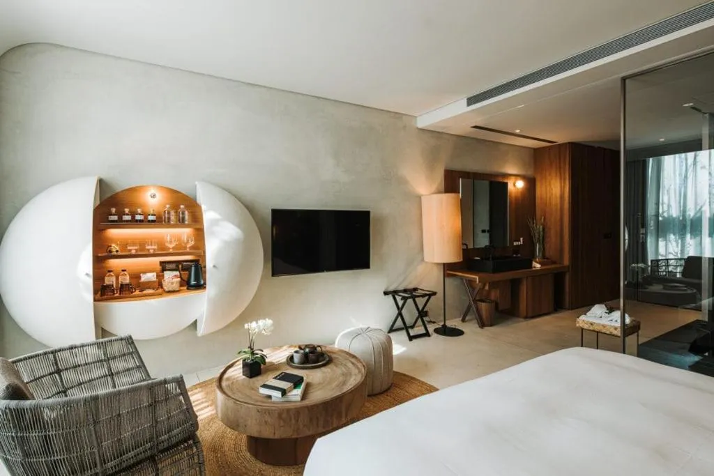 Bedroom, Bed in 了了礁溪 Vivir Jiaoxi Hotel