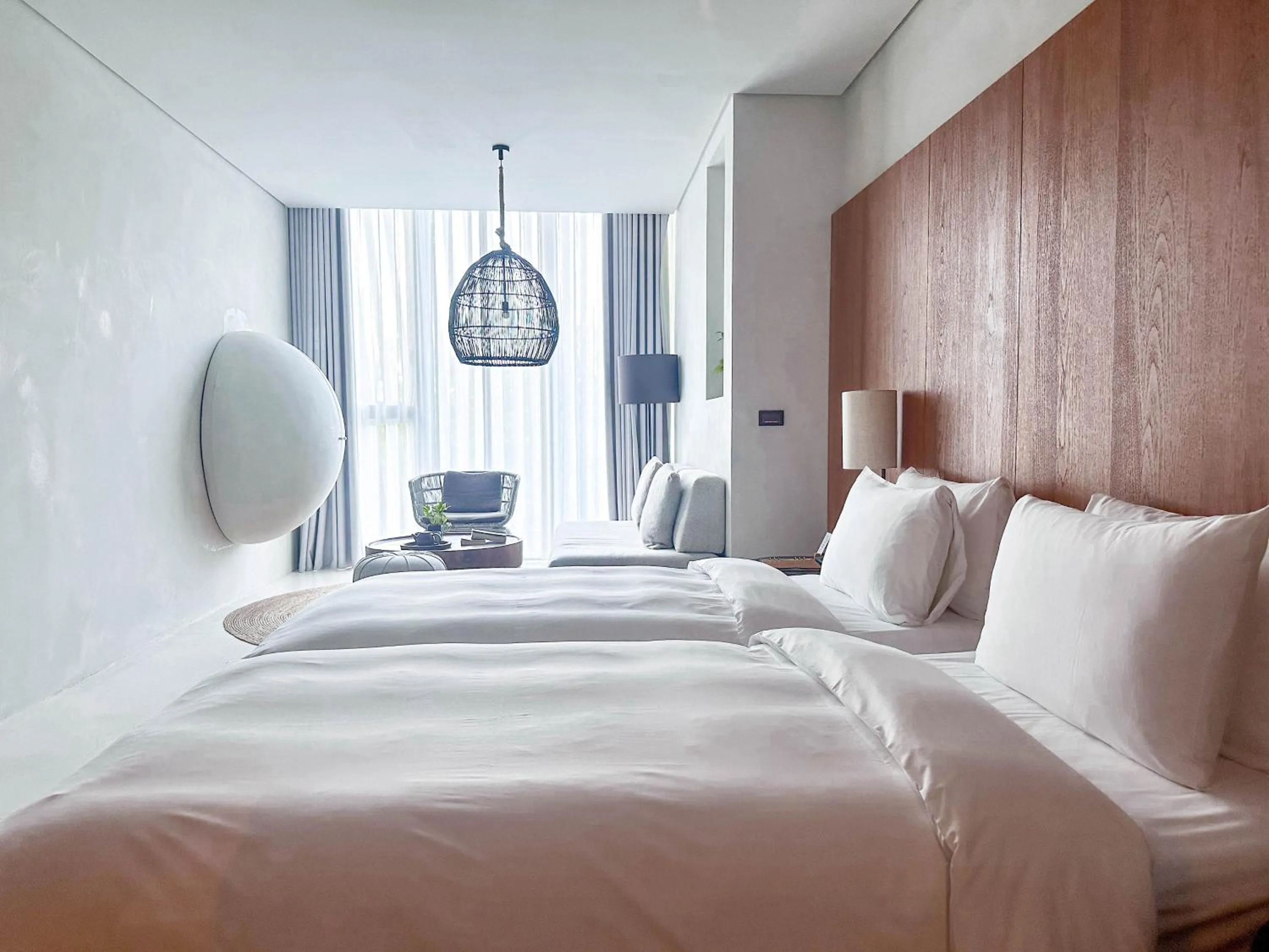 Bedroom, Bed in 了了礁溪 Vivir Jiaoxi Hotel