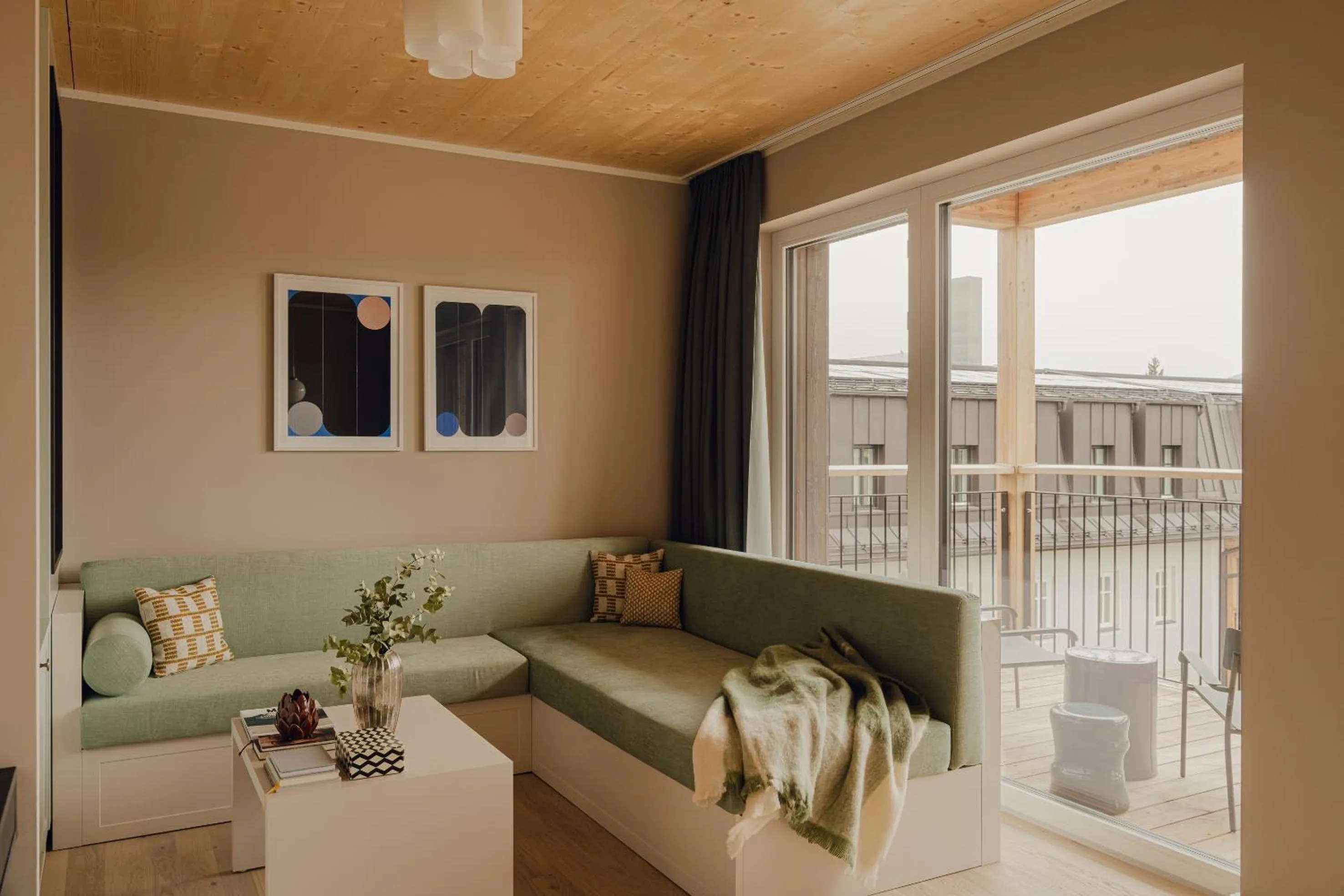 Seating area in Design Hotel zum Hirschen Salzburg