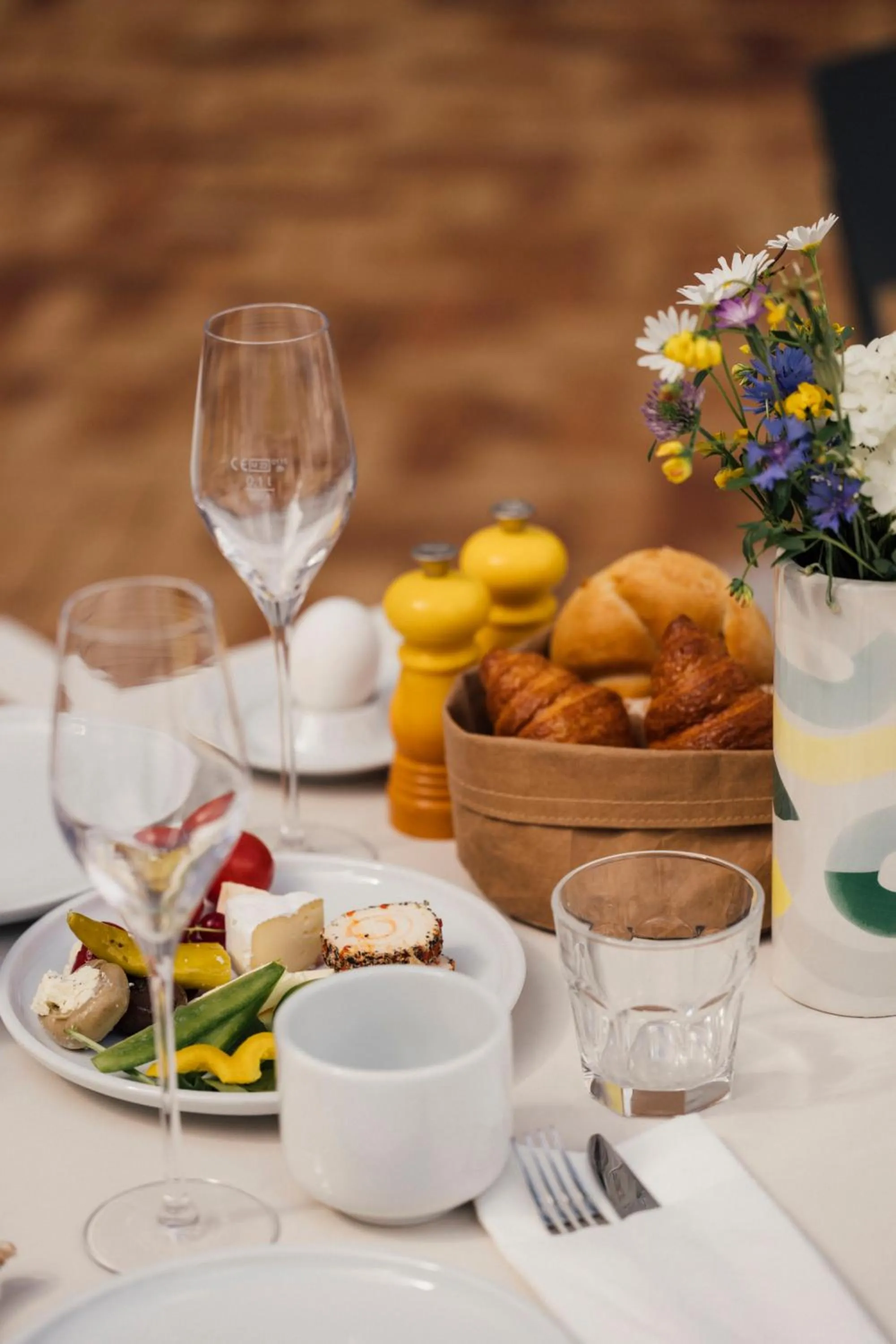 Breakfast in Design Hotel zum Hirschen Salzburg