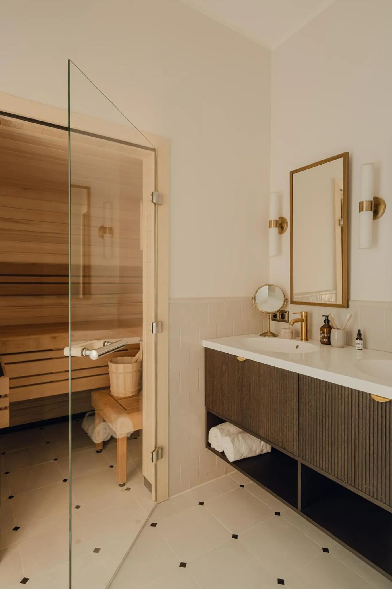 Sauna in Design Hotel zum Hirschen Salzburg