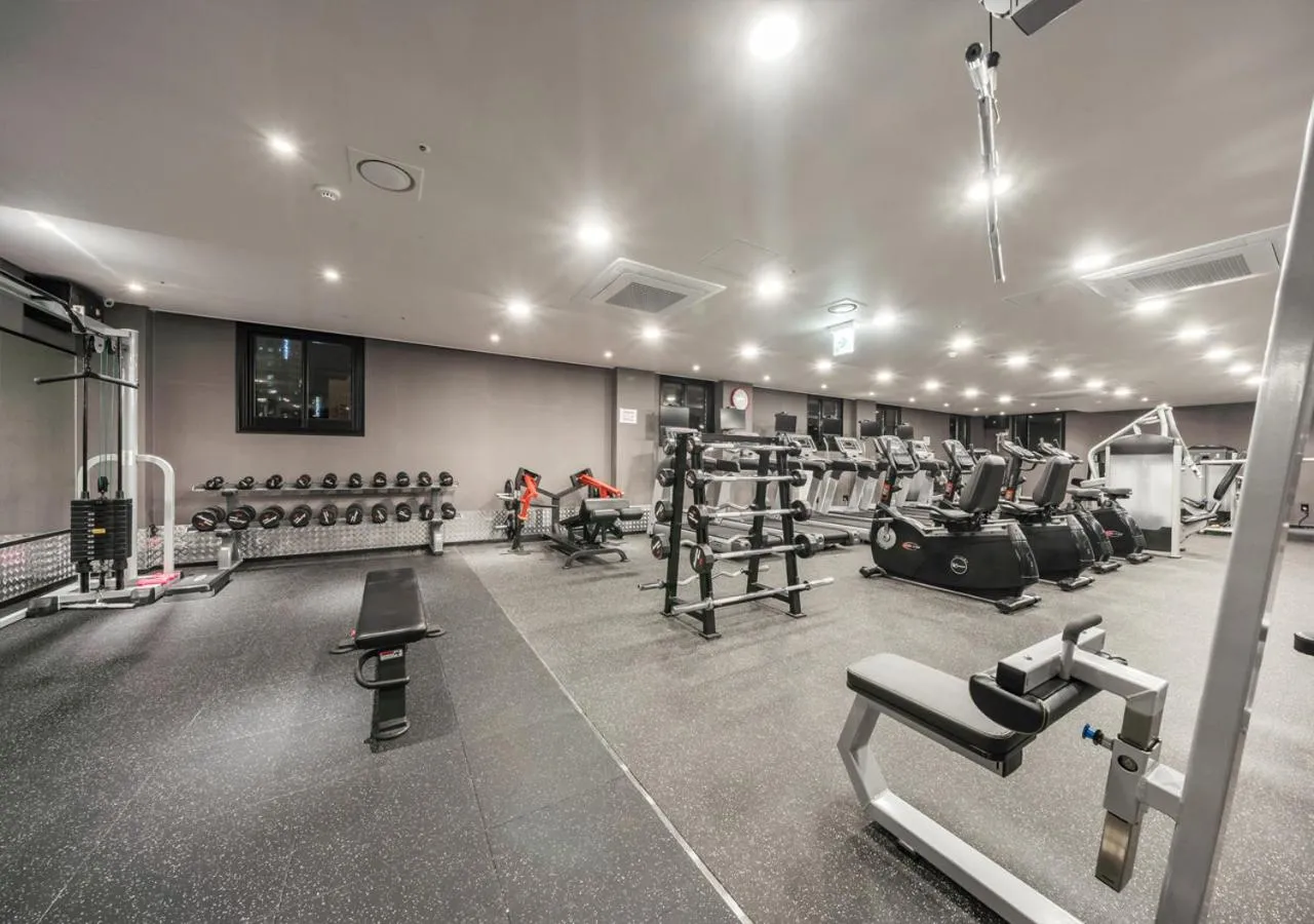 Fitness centre/facilities in Nampo Ocean2Heaven Hotel& Spa