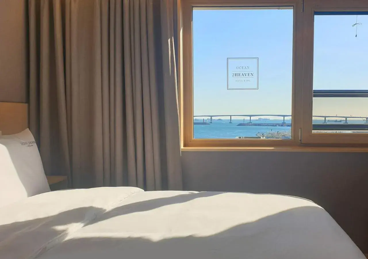 Double Room with Sea View in Nampo Ocean2Heaven Hotel& Spa Double Room with Sea View in Nampo Ocean2Heaven Hotel& Spa