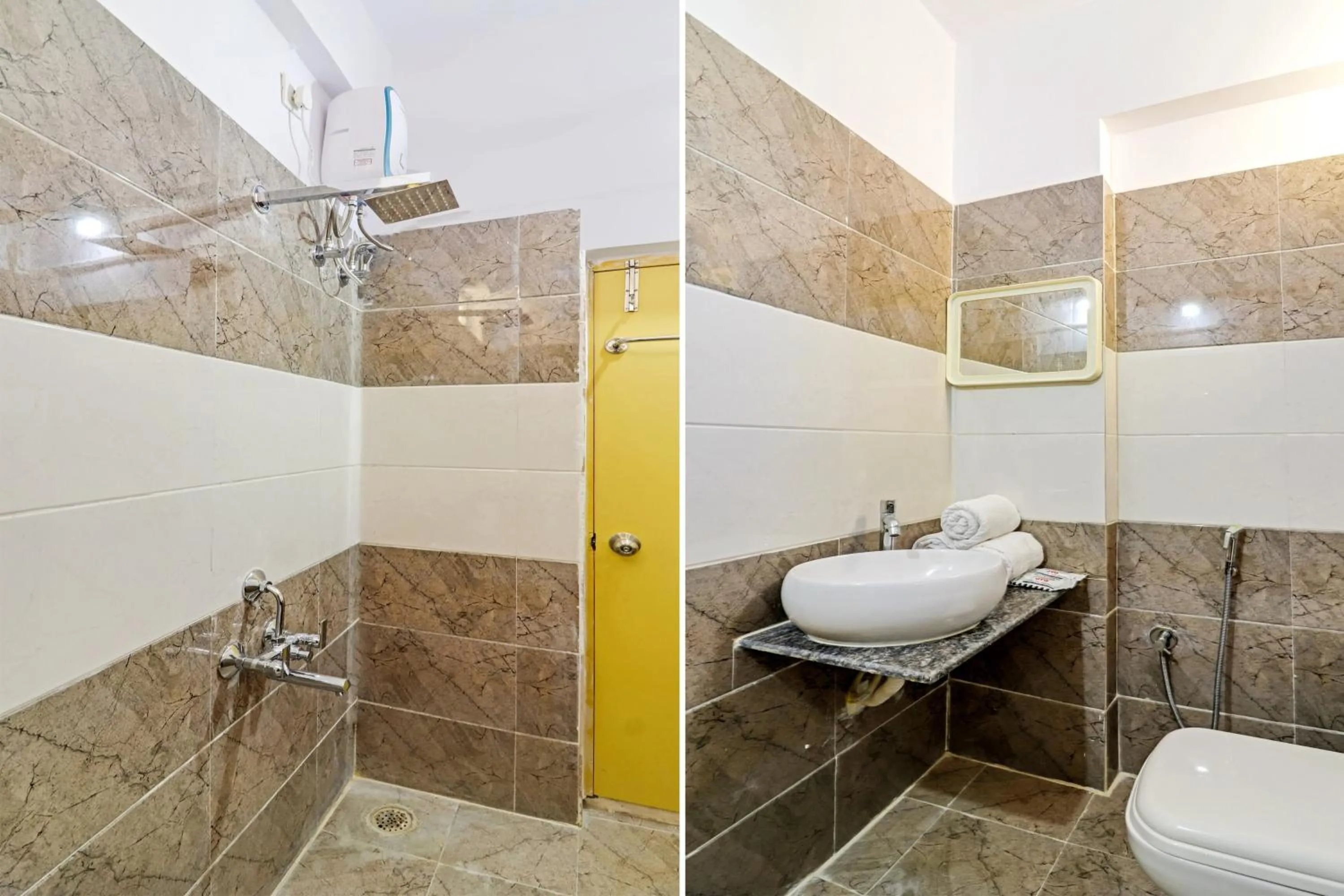 Bathroom in Hotel O Landcorp Hotels