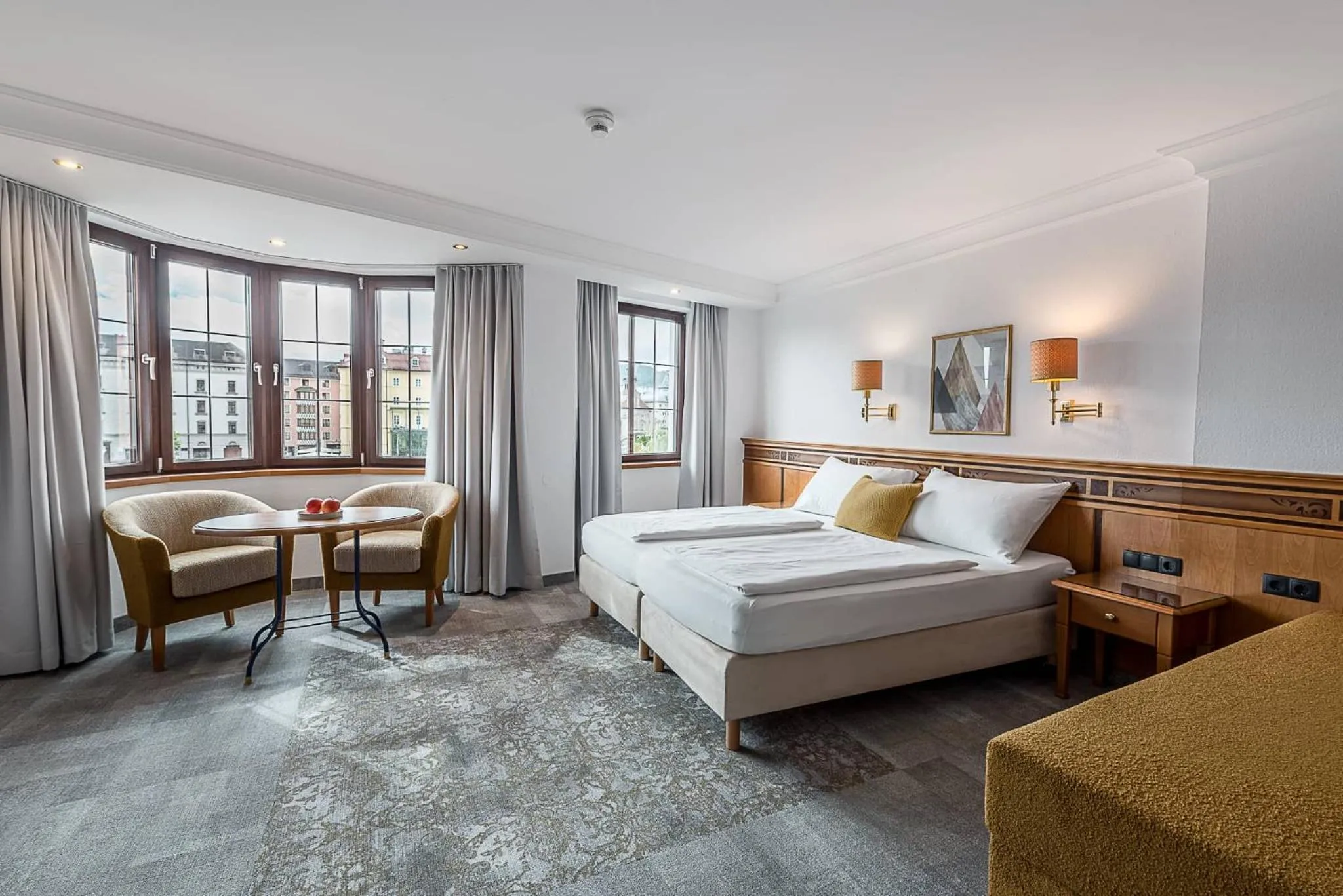 Photo of the whole room, Bed in Hotel Mondschein