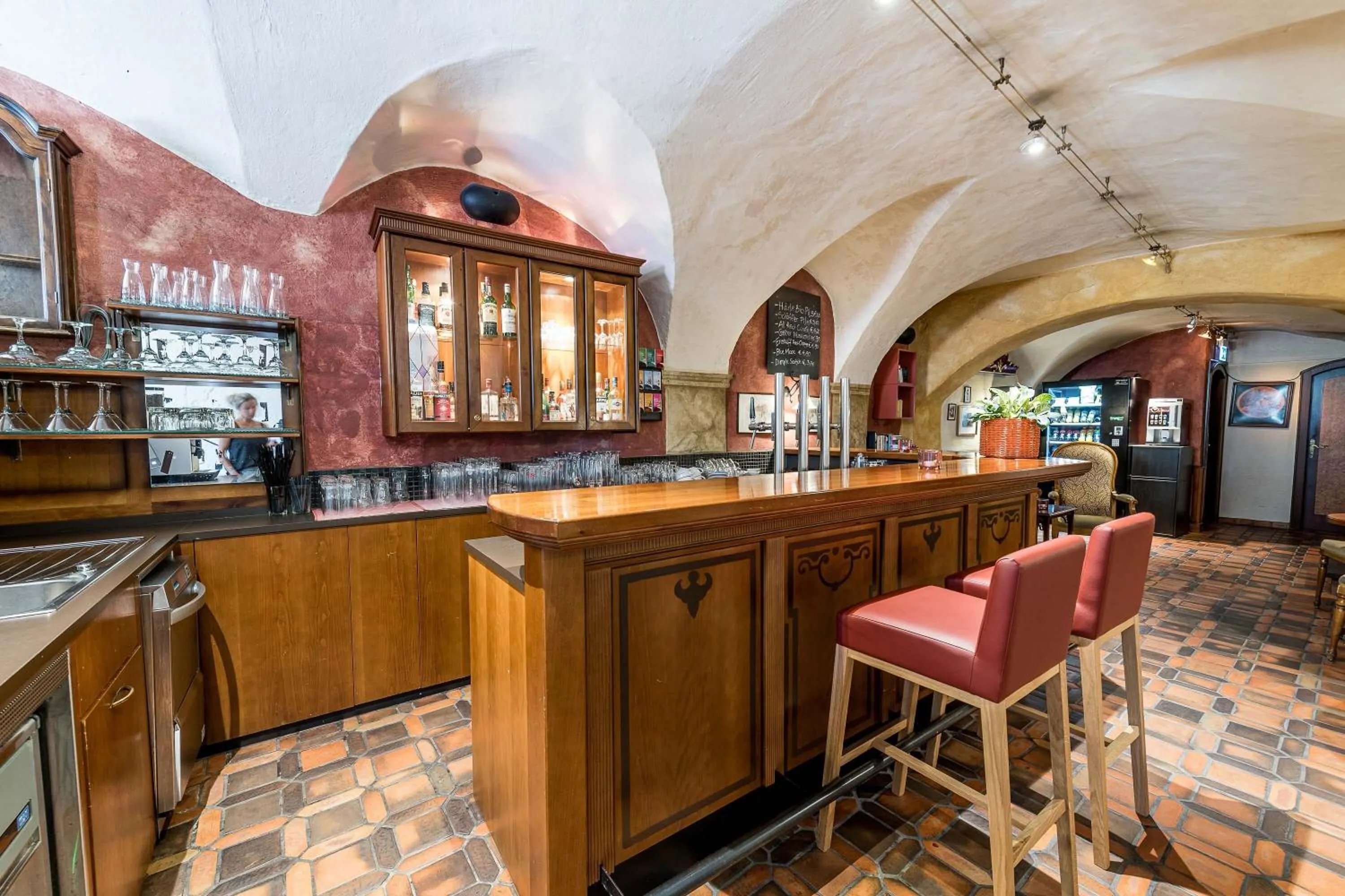 Lounge or bar in Hotel Mondschein