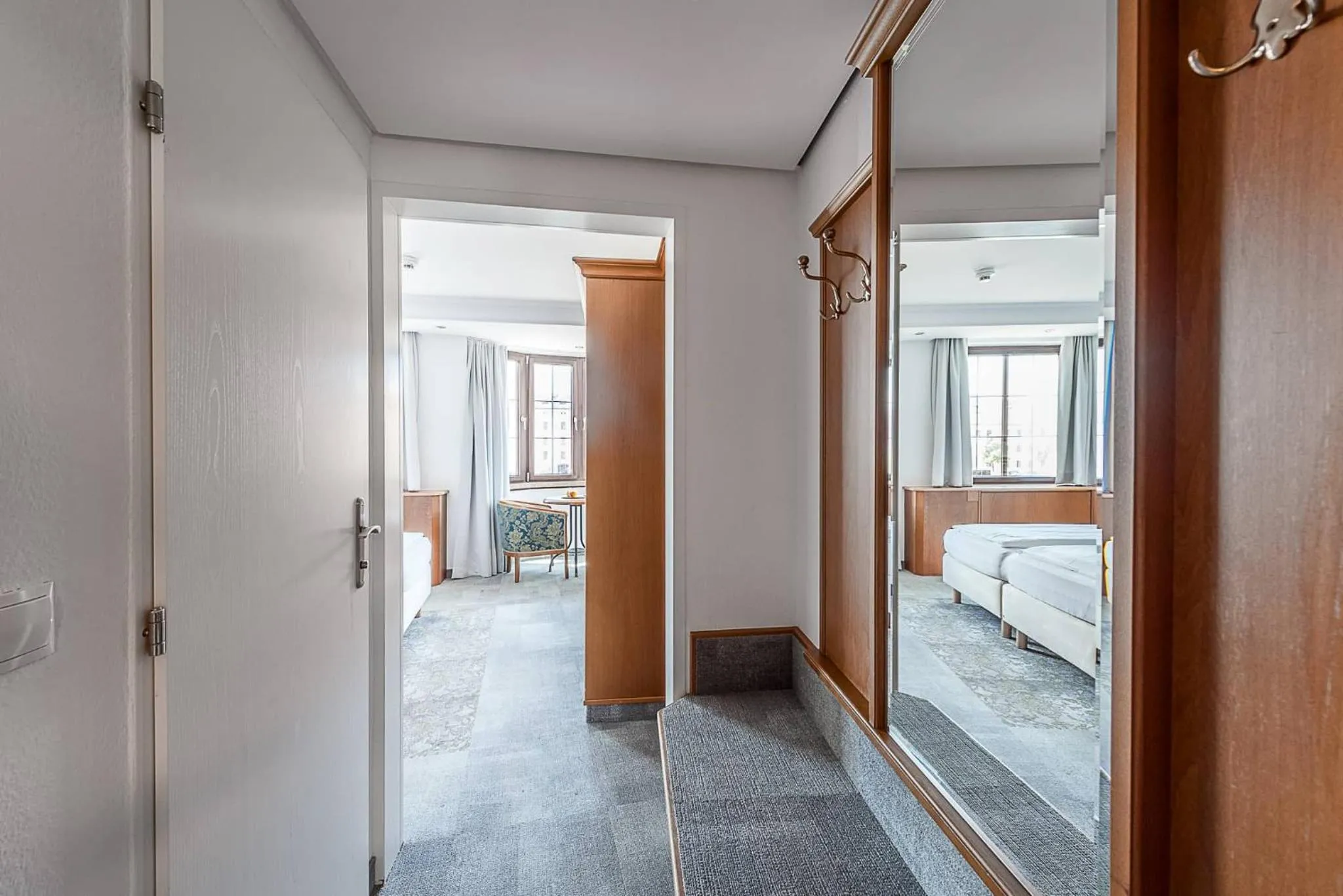 Photo of the whole room, Bed in Hotel Mondschein