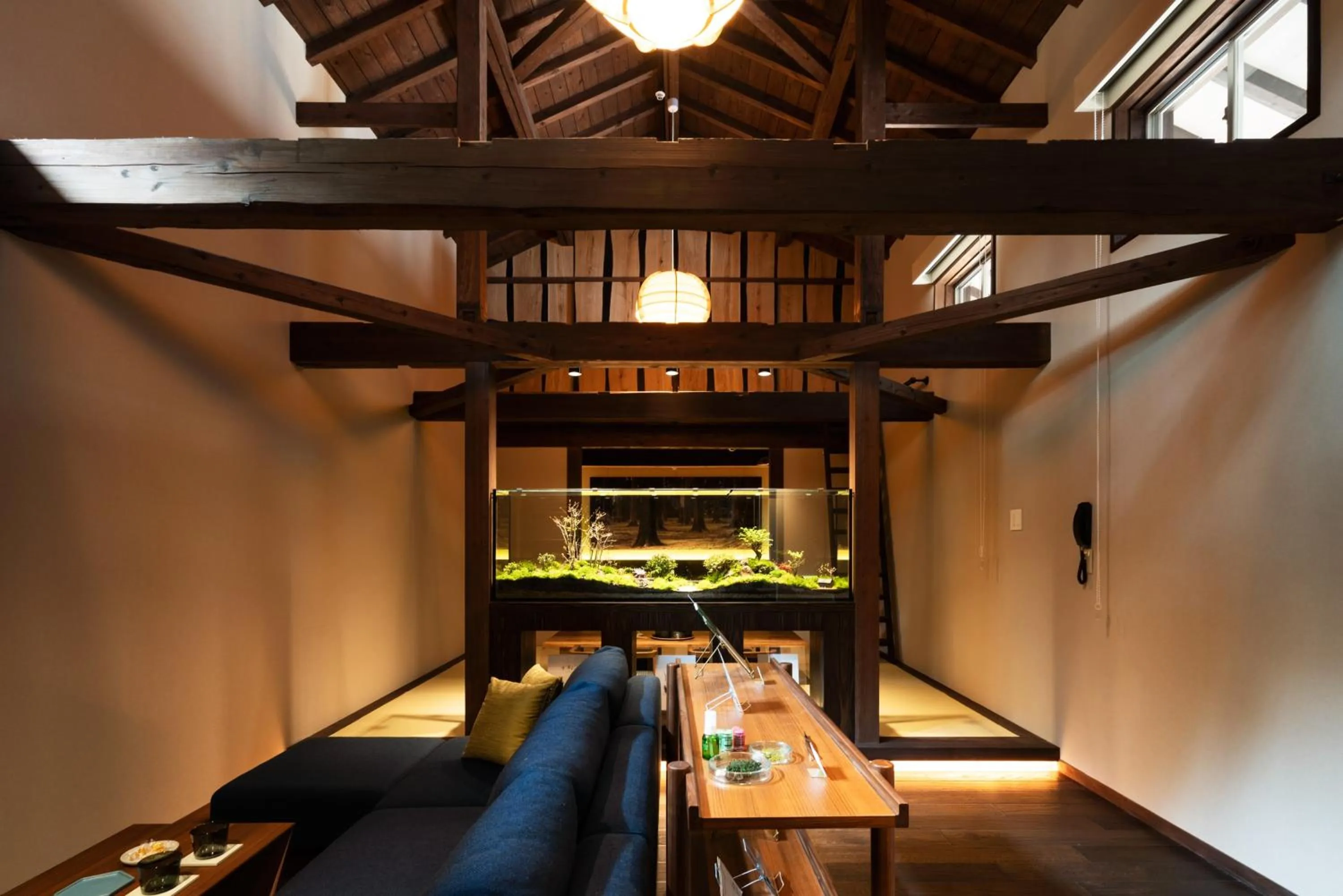 Living room in Nazuna Obi Onsen Resort