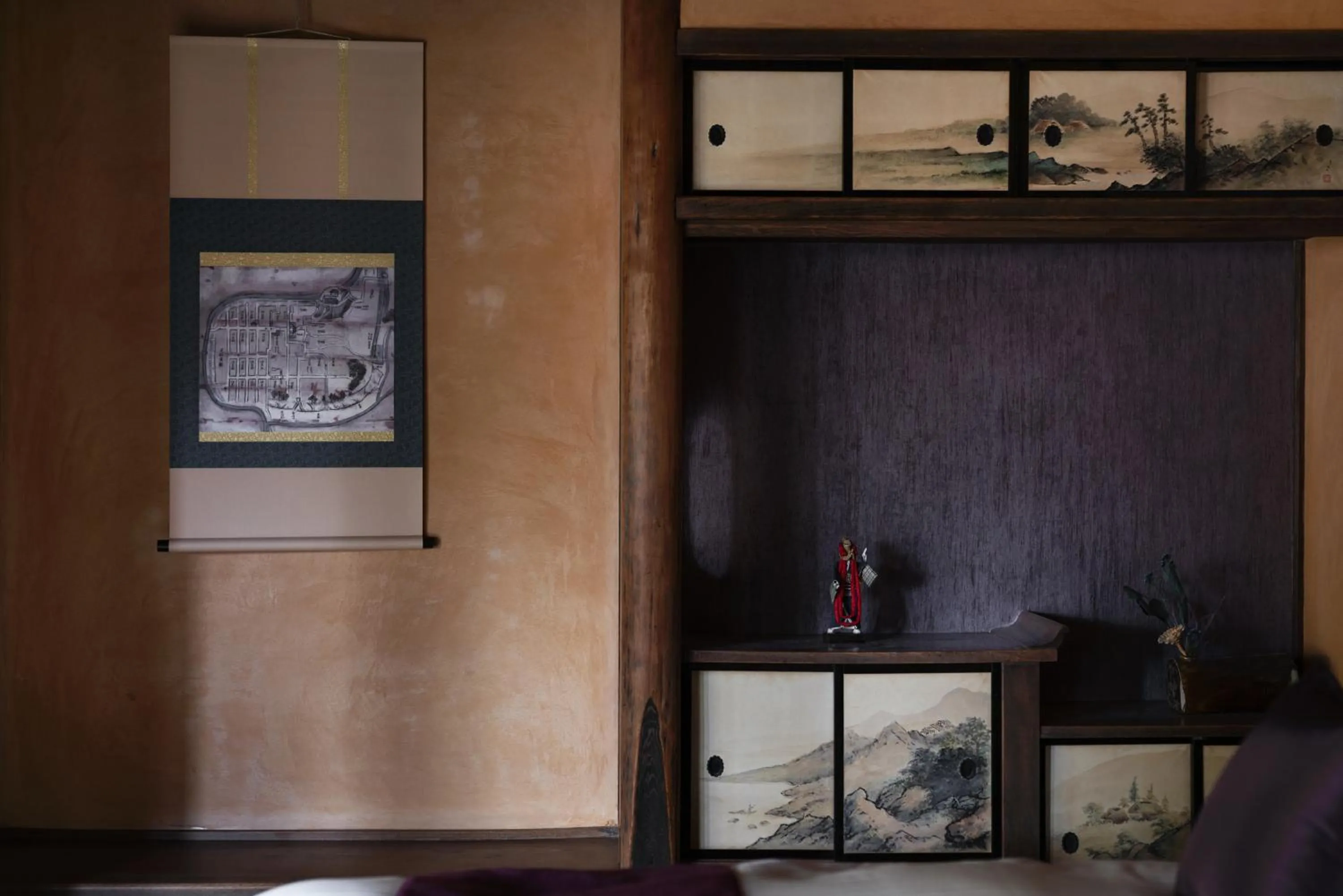 Decorative detail in Nazuna Obi Onsen Resort