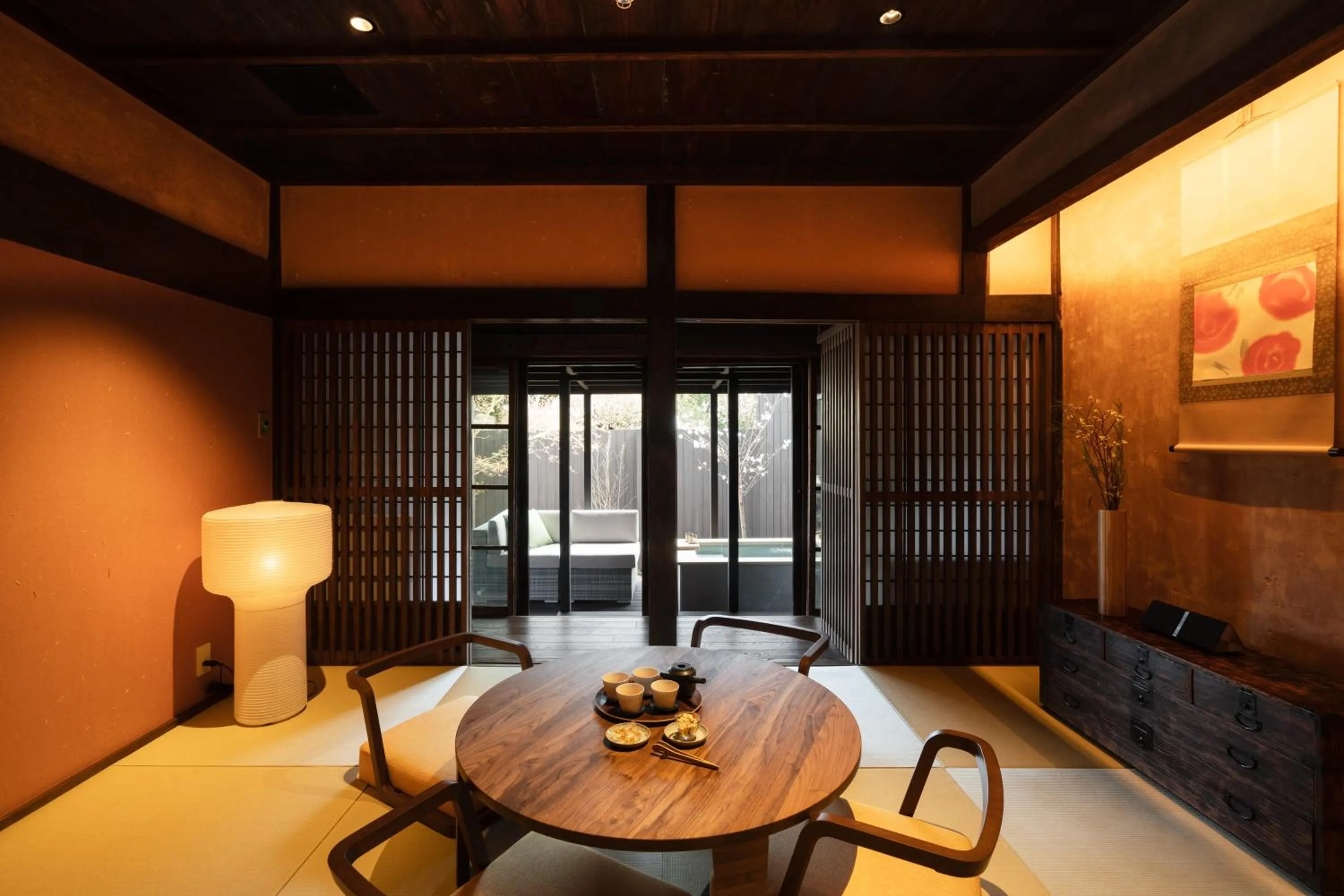 Living room in Nazuna Obi Onsen Resort