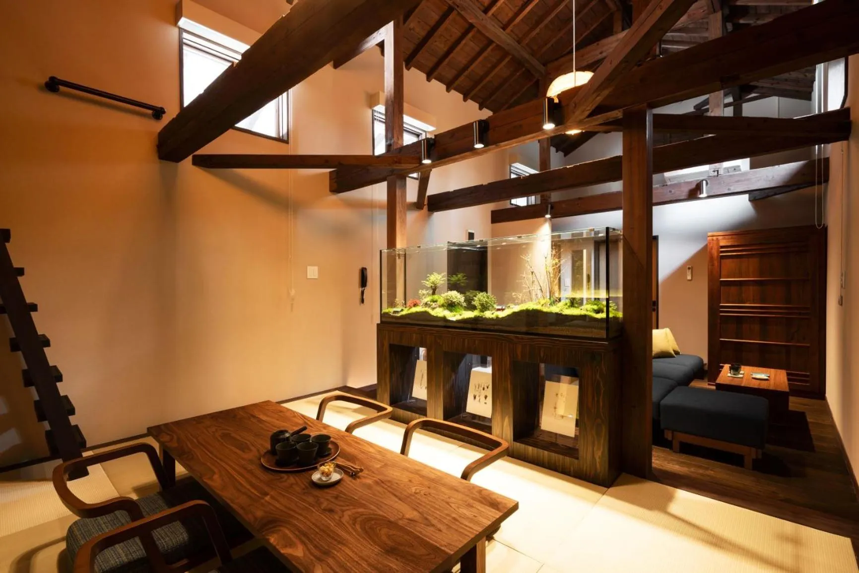 Living room in Nazuna Obi Onsen Resort