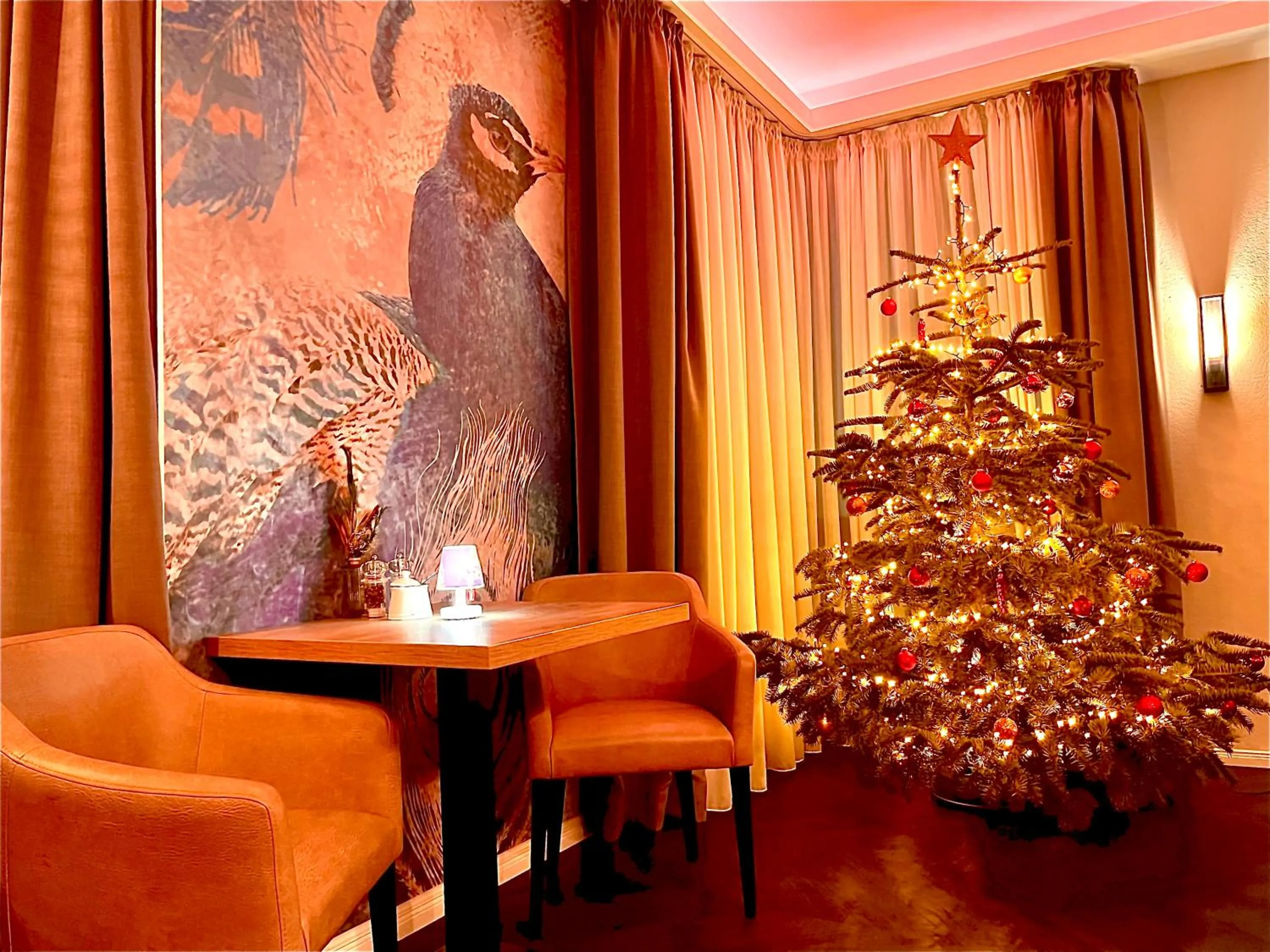 Seating area in Safranberg Hotel & Sauna