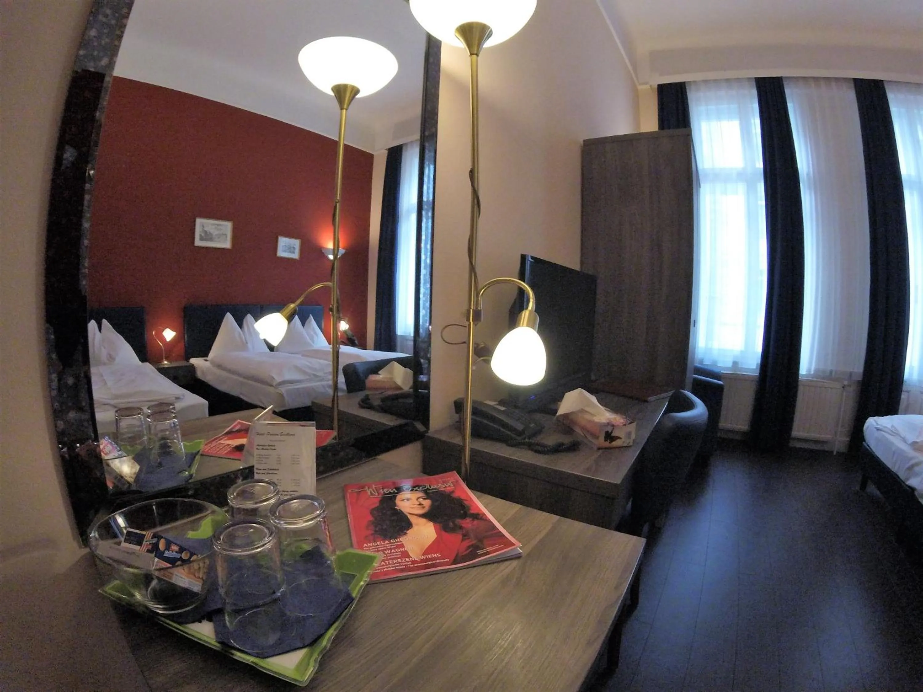 Photo of the whole room, Bed in Hotel Pension Excellence