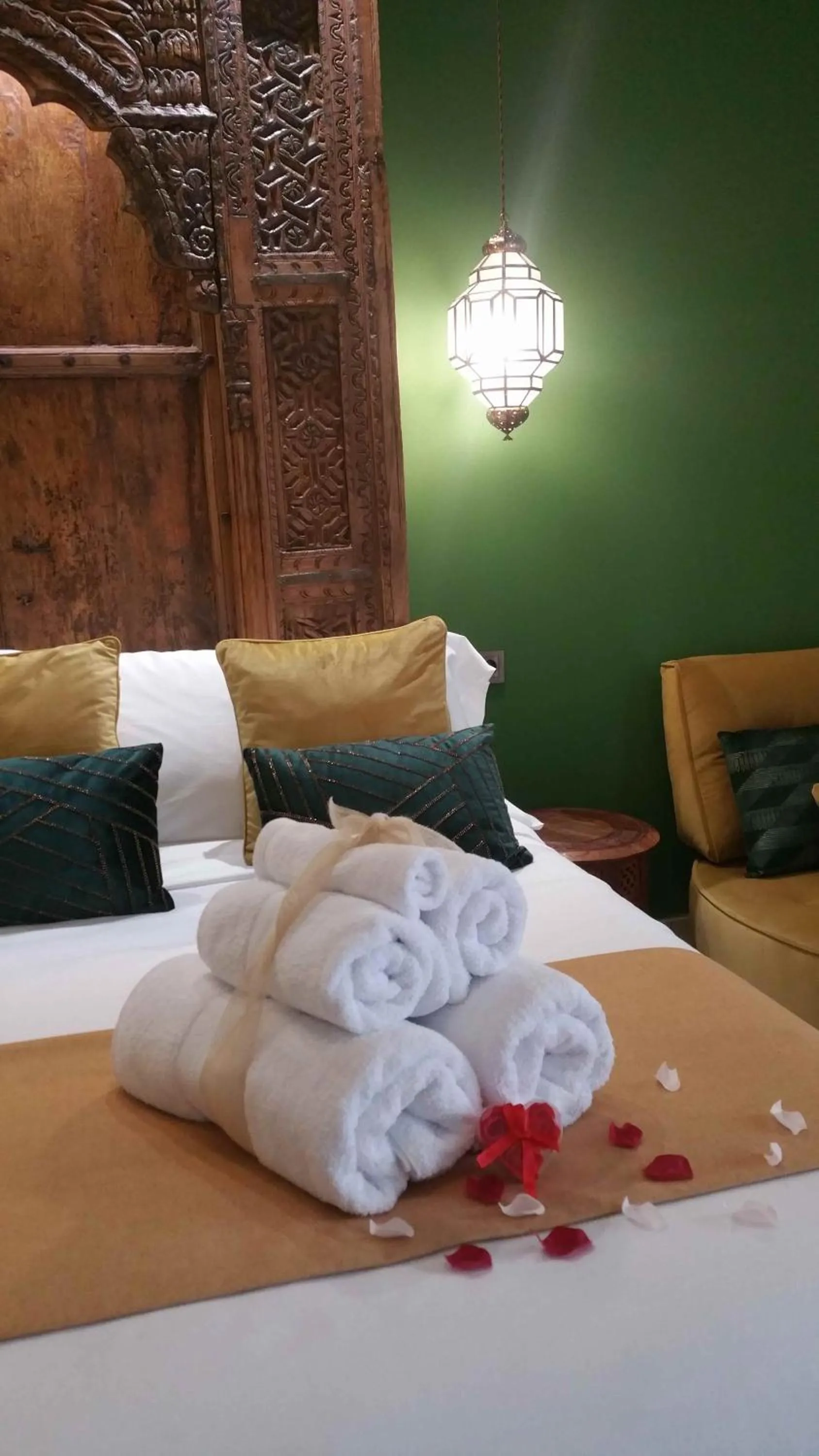 Bed in Murallas de Jayrán Hotel Boutique