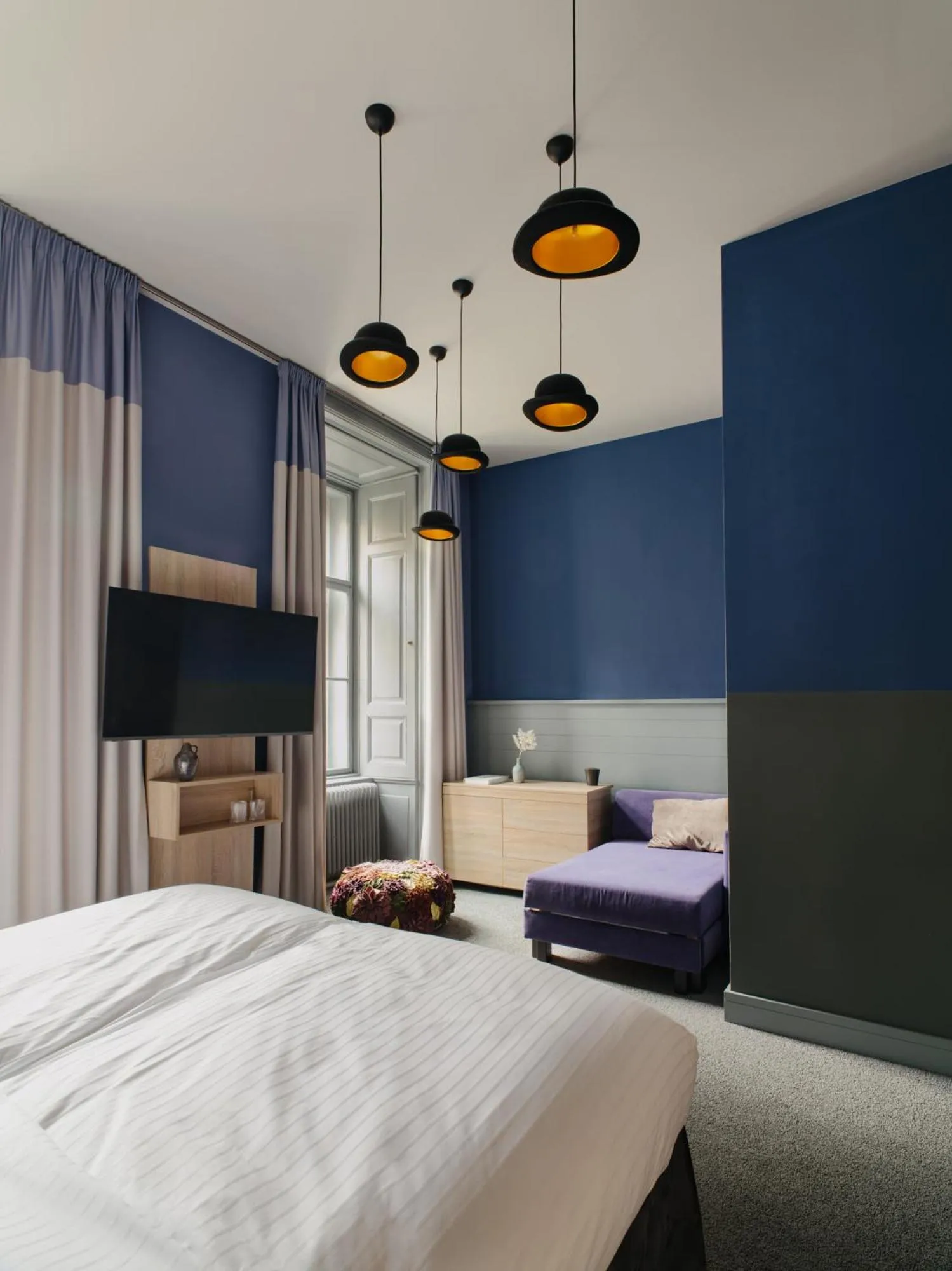 Bed in Saint SHERMIN bed breakfast & champagne