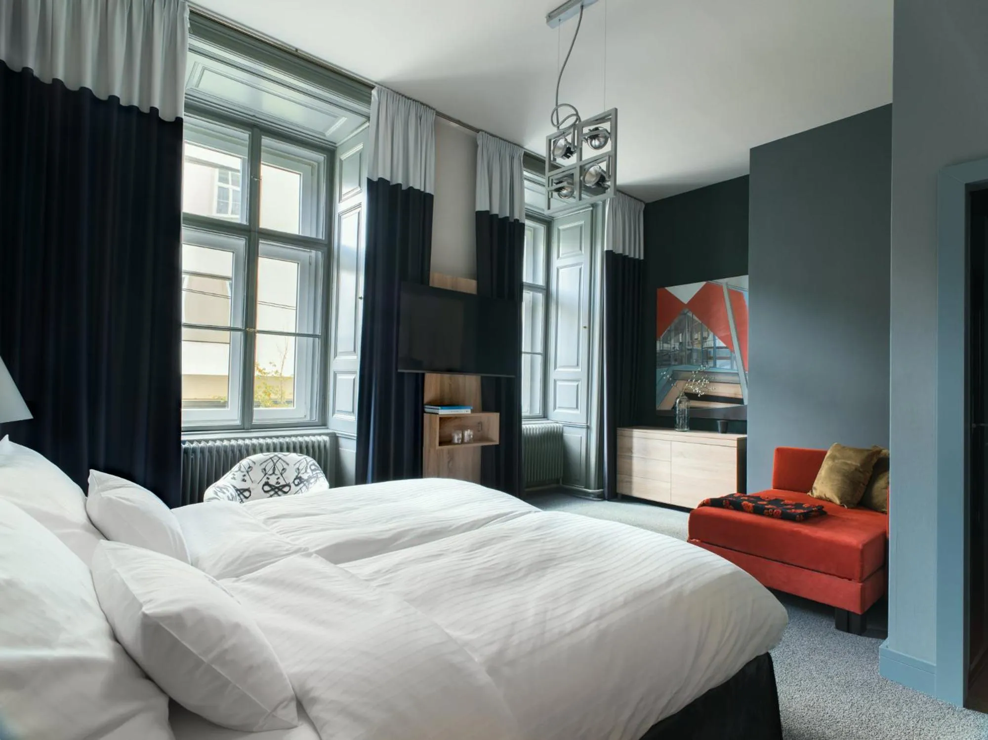 Bed in Saint SHERMIN bed breakfast & champagne