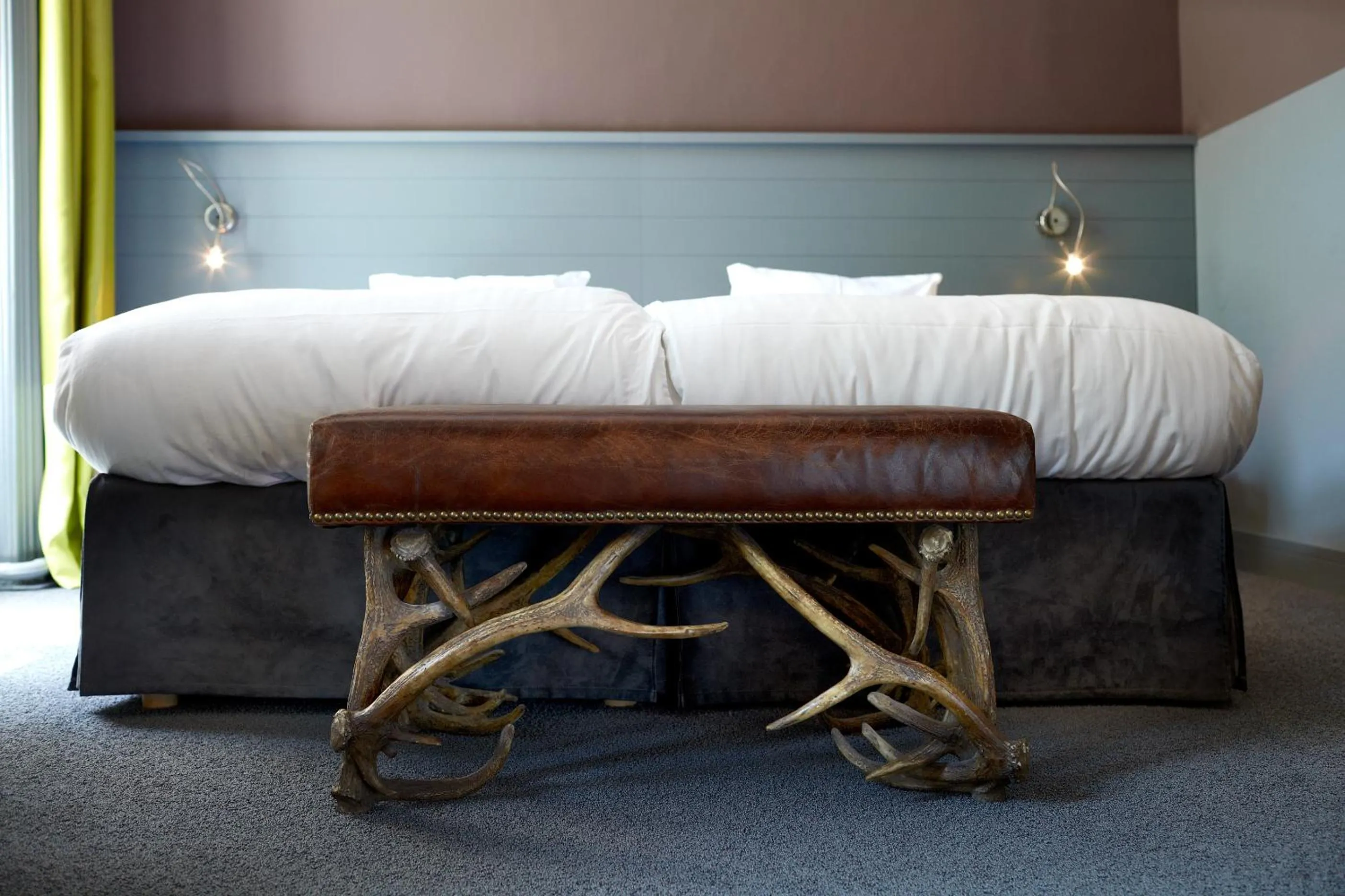 Bed in Saint SHERMIN bed breakfast & champagne