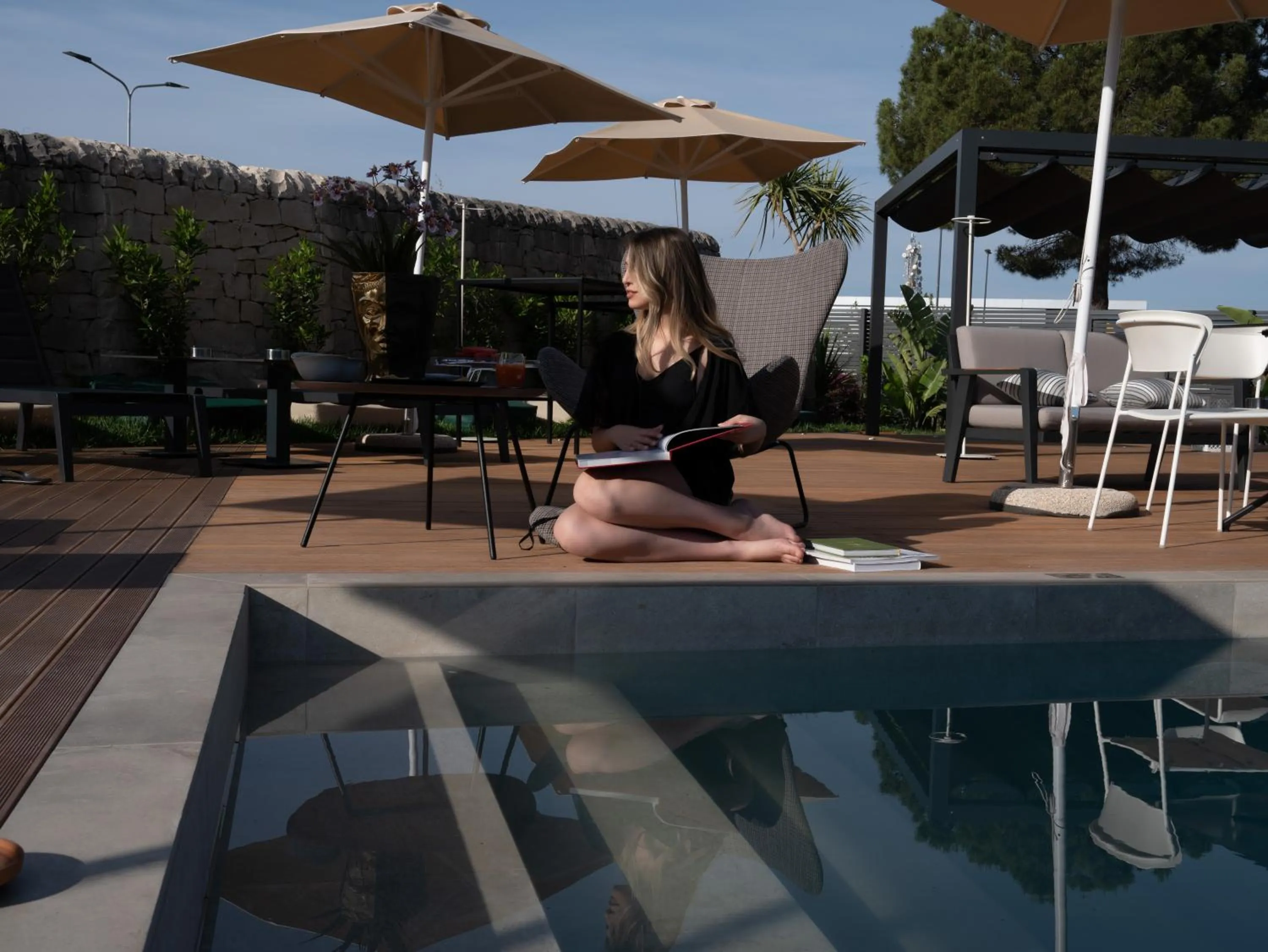 Swimming pool in Modica Boutique Hotel