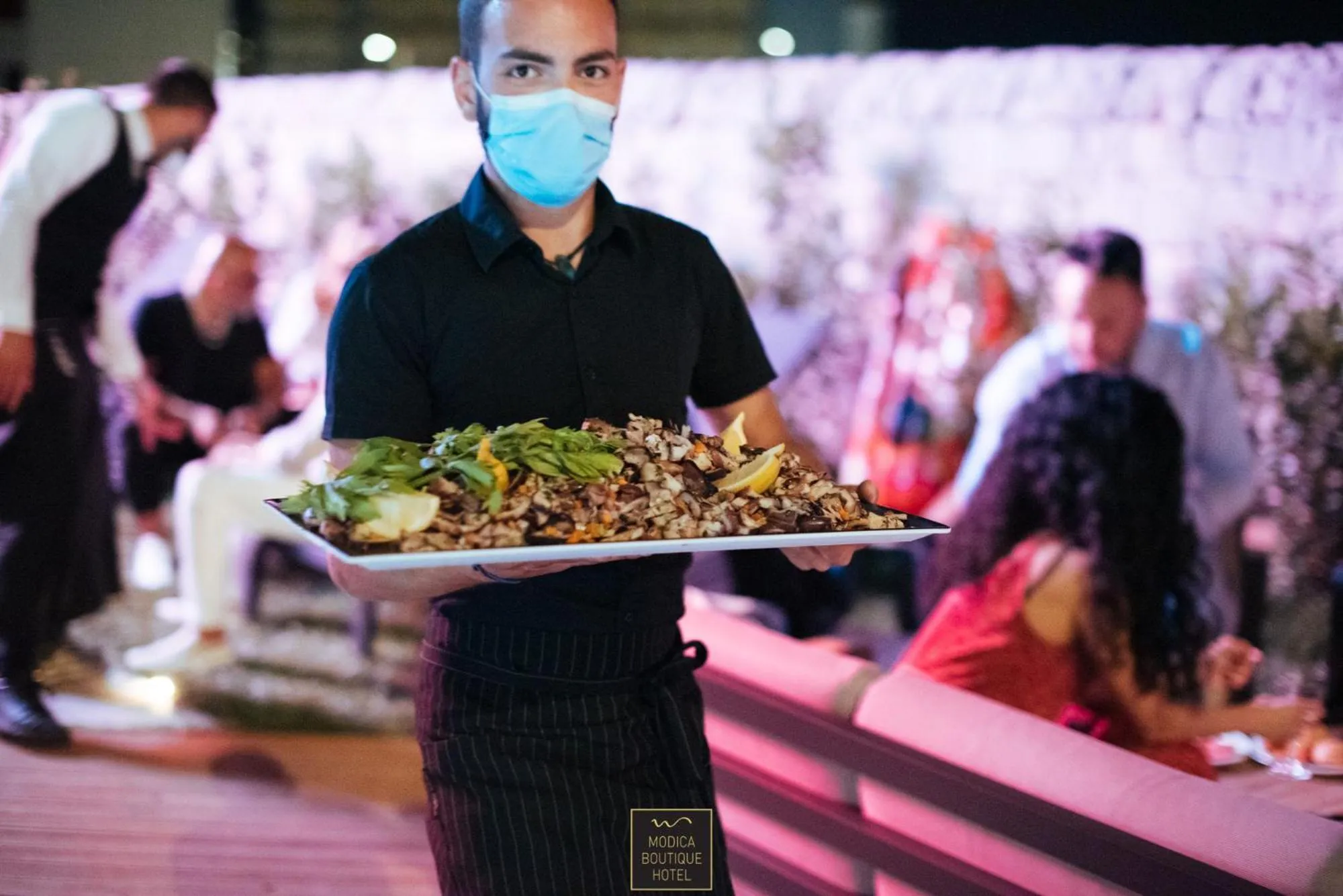 Food and drinks in Modica Boutique Hotel