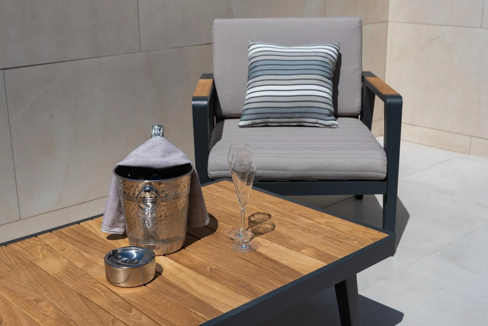 Patio in Modica Boutique Hotel