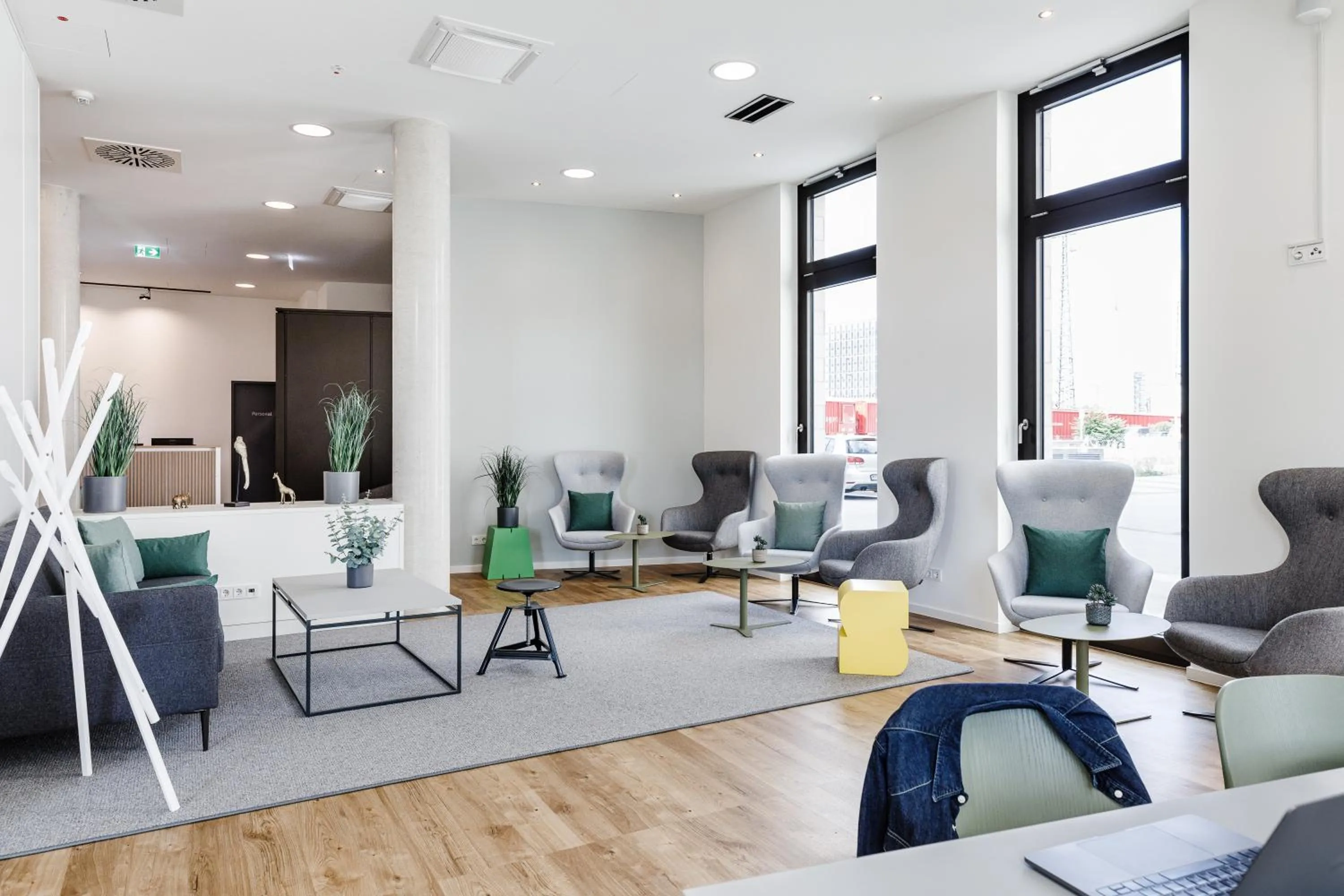 Lobby or reception in smartments Mannheim Hauptbahnhof