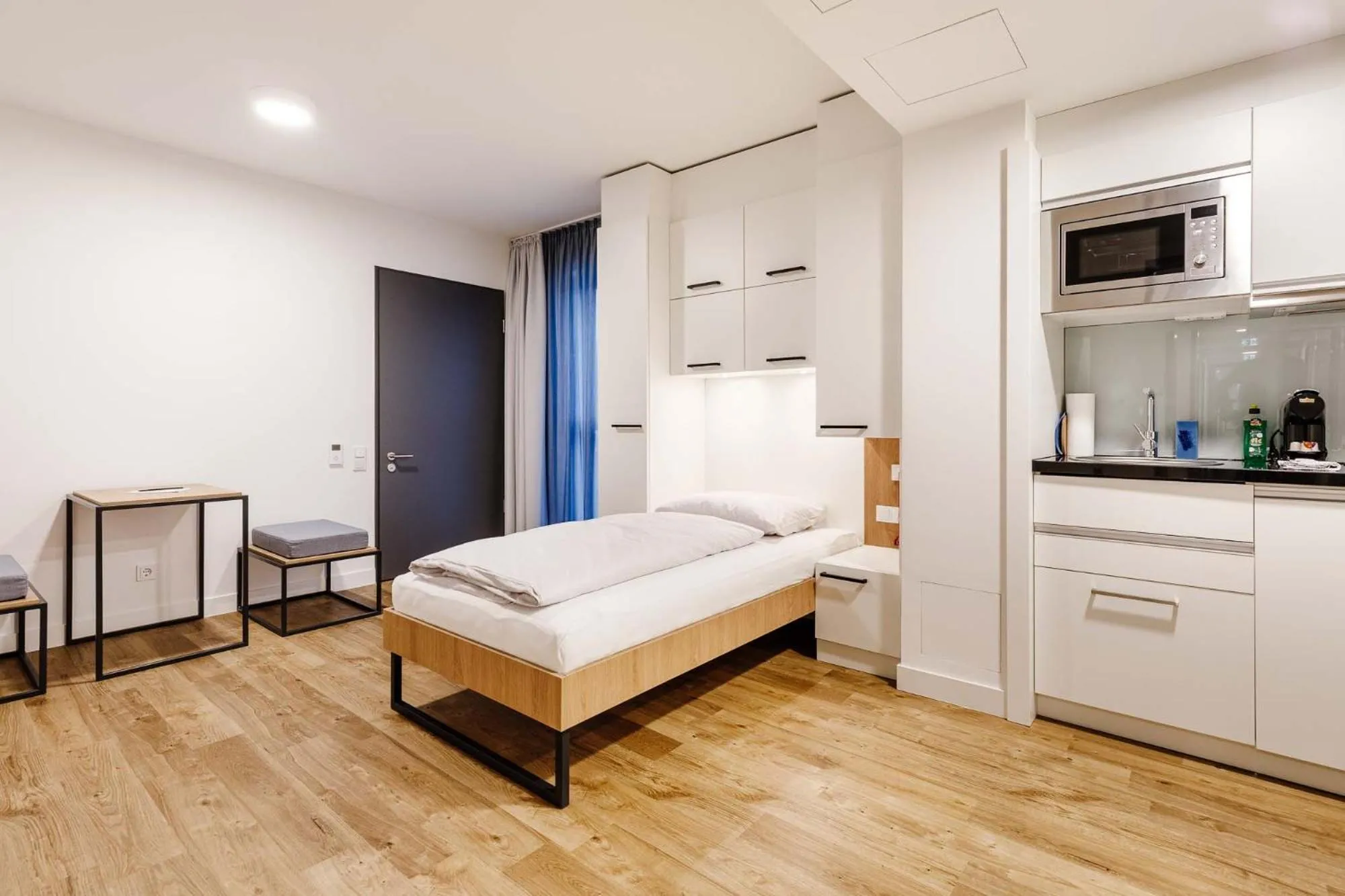 Bed in smartments Mannheim Hauptbahnhof