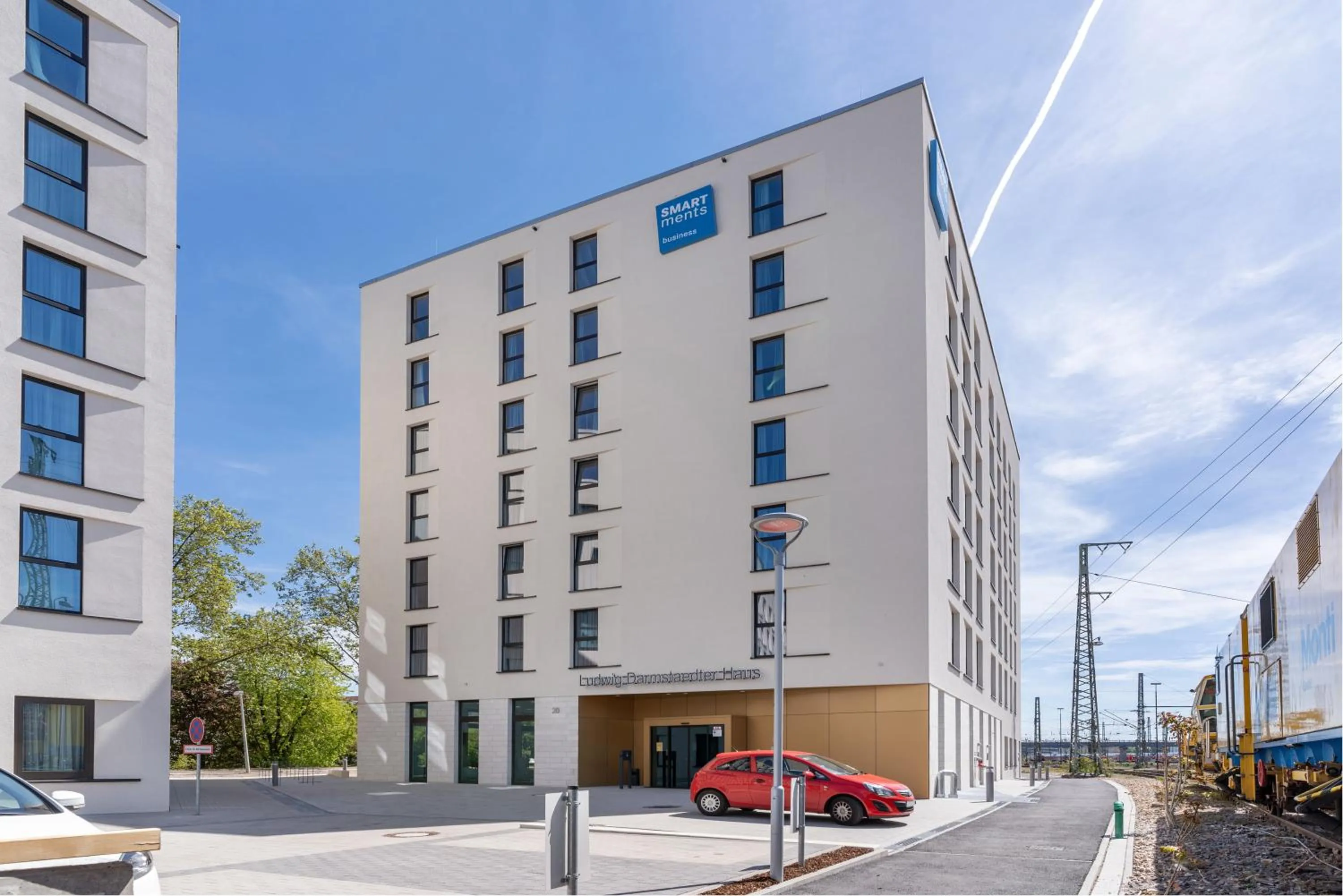 Property building in smartments Mannheim Hauptbahnhof