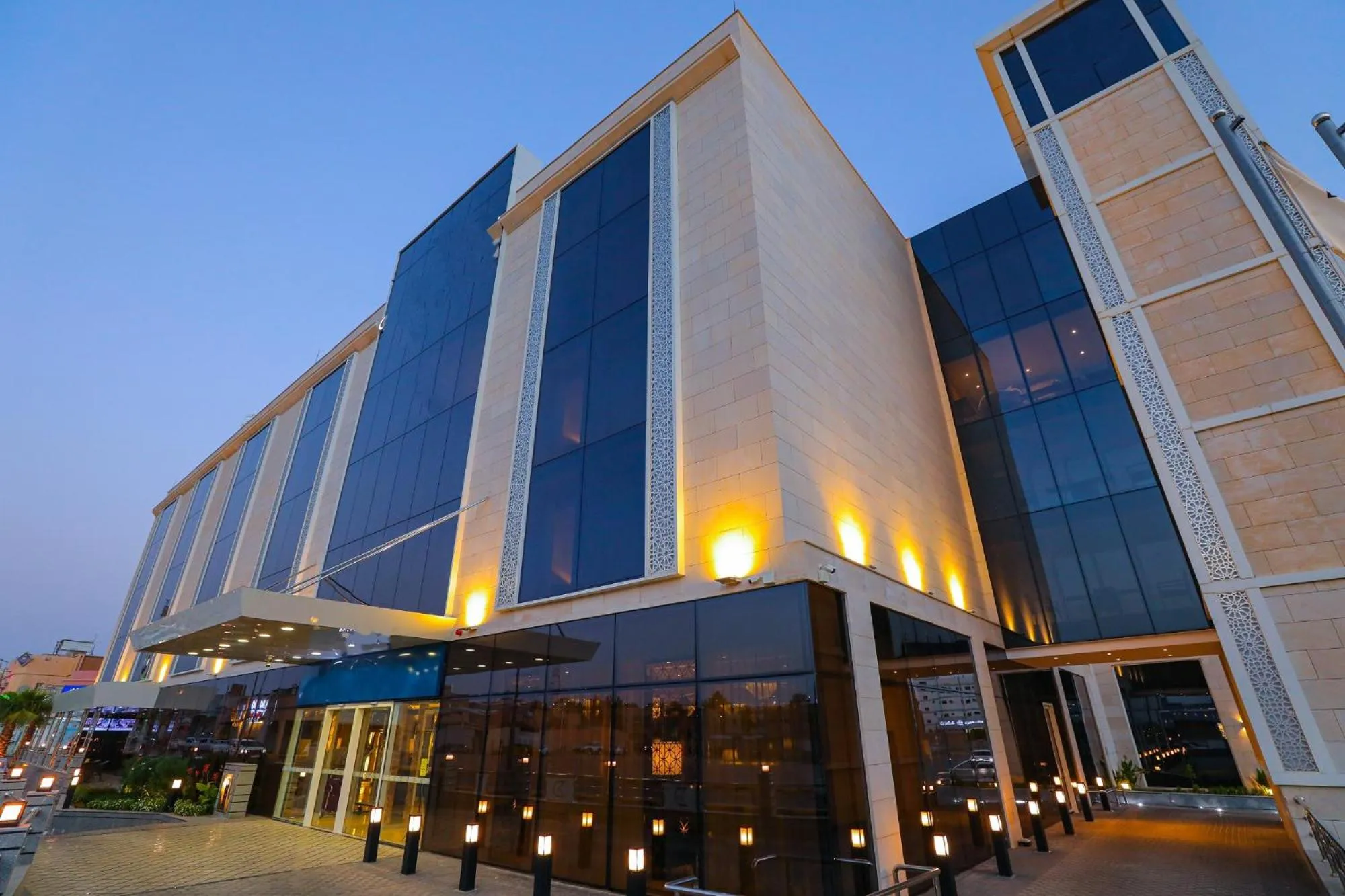 Property building in Cheerful Al Waha Unayzah Hotel