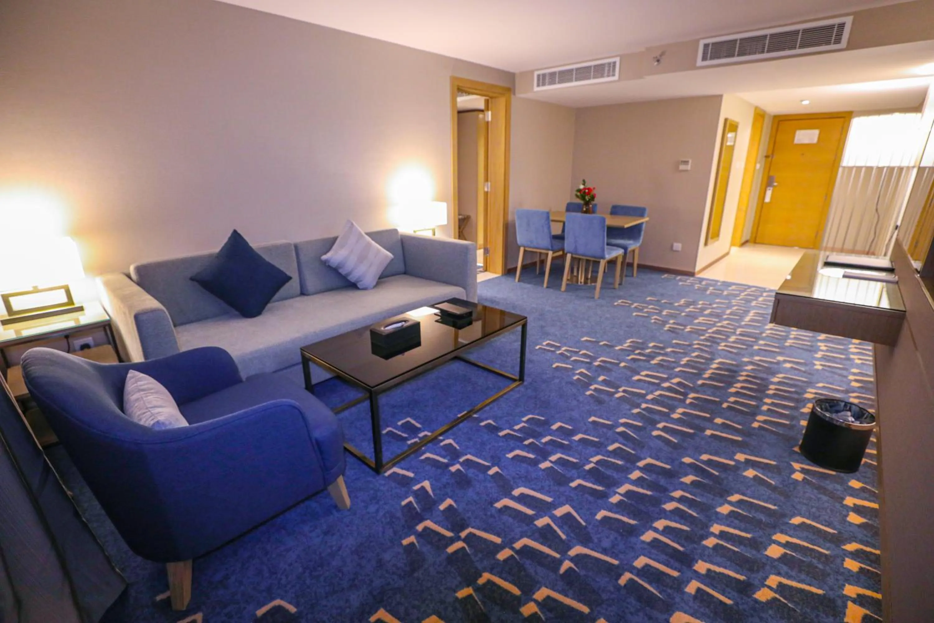 Living room in Cheerful Al Waha Unayzah Hotel