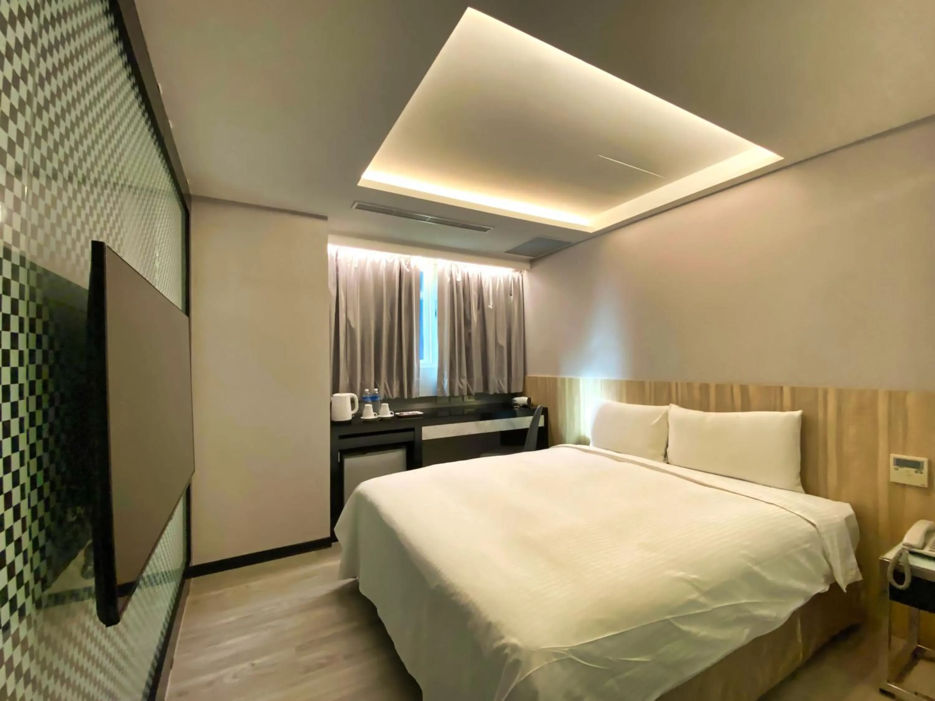 Bed in Hub Hotel Ximen Inn