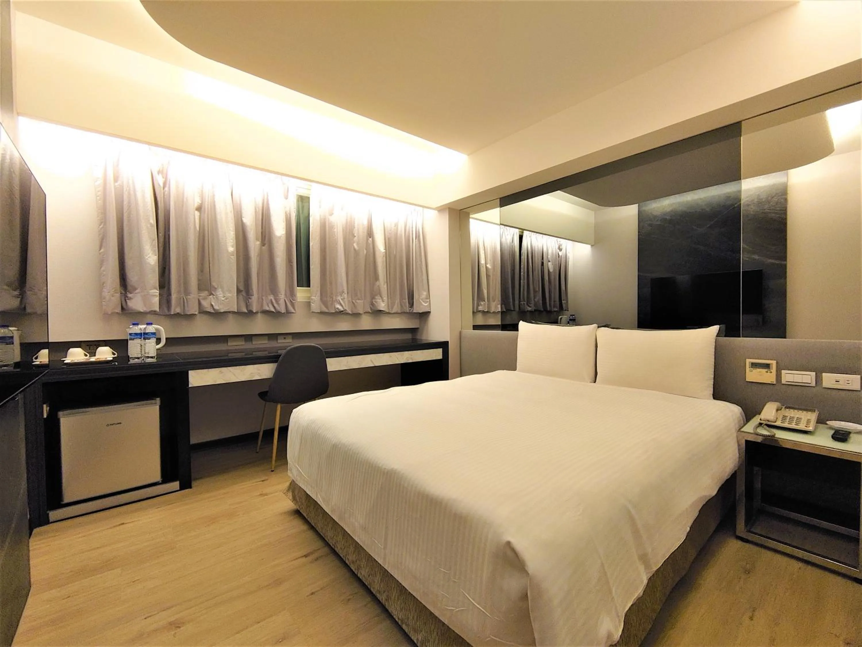 Bed in Hub Hotel Ximen Inn