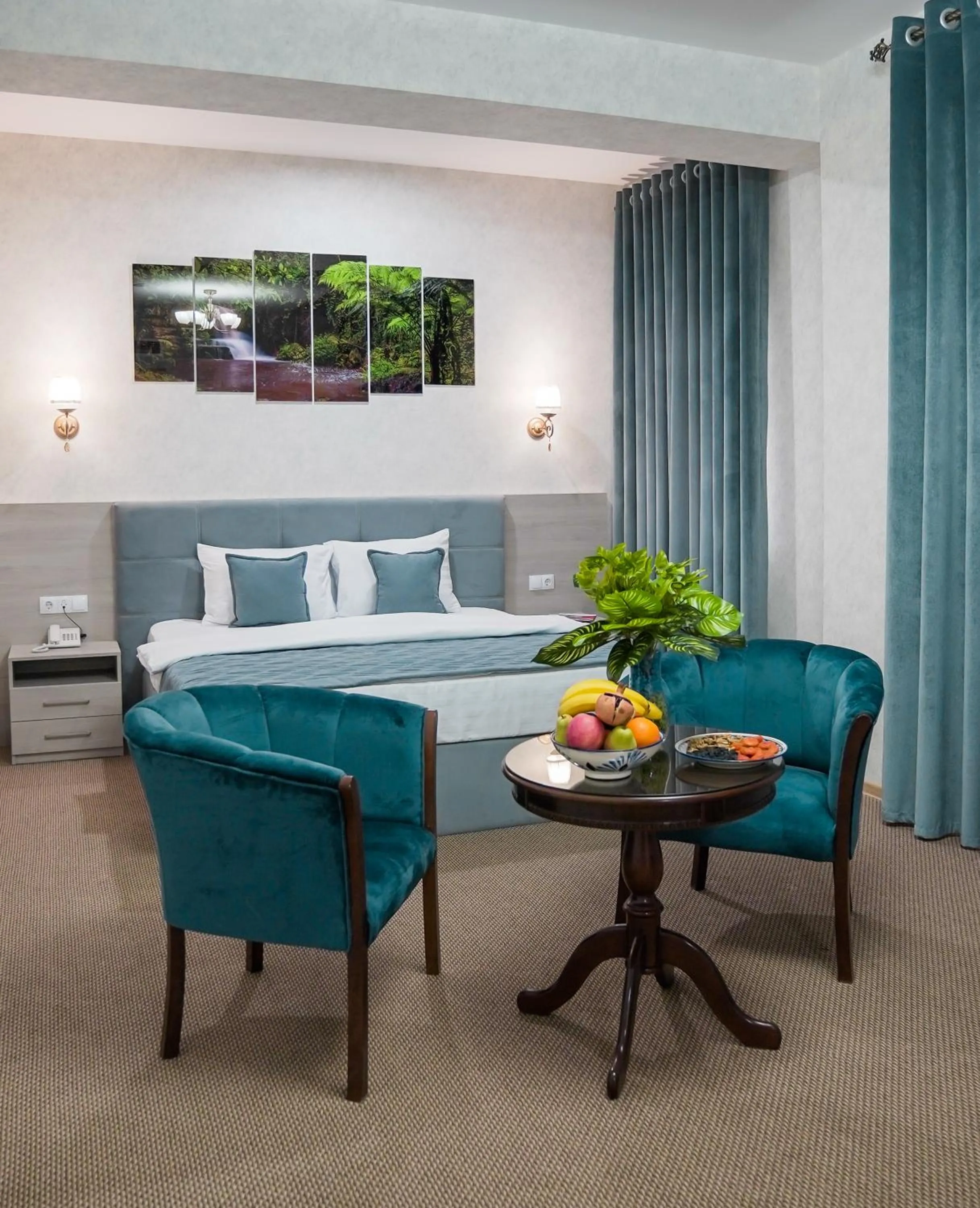 Living room in Level Hotel