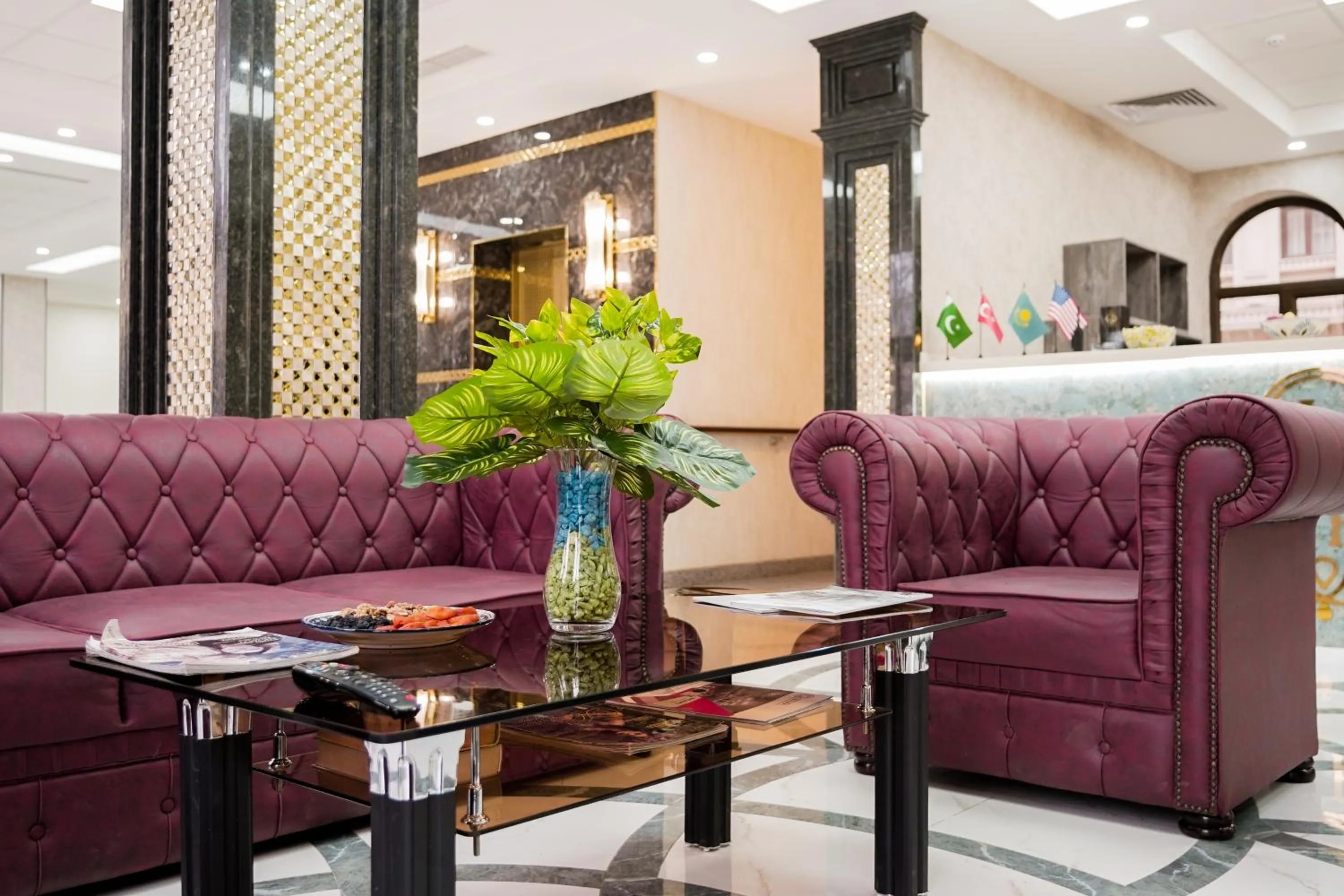 Lobby or reception in Level Hotel