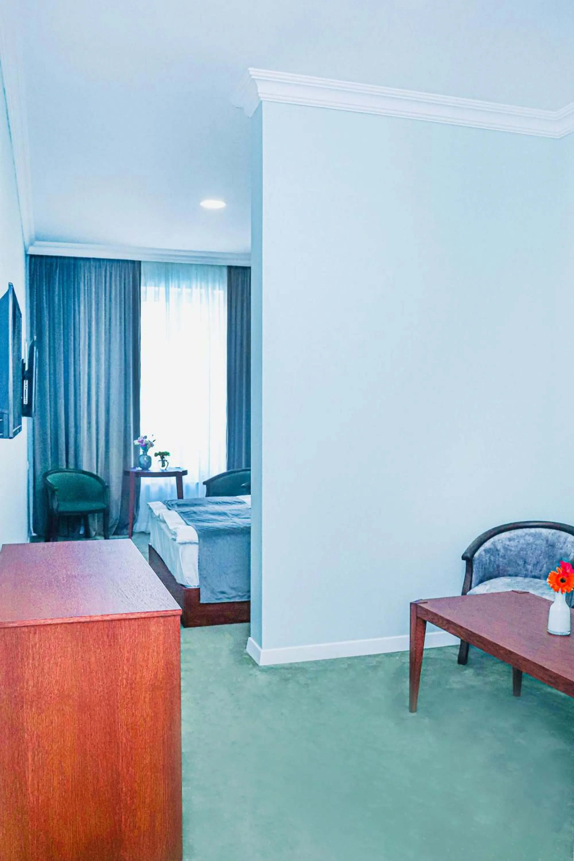 Living room, Bed in Grand Fortune Hotel