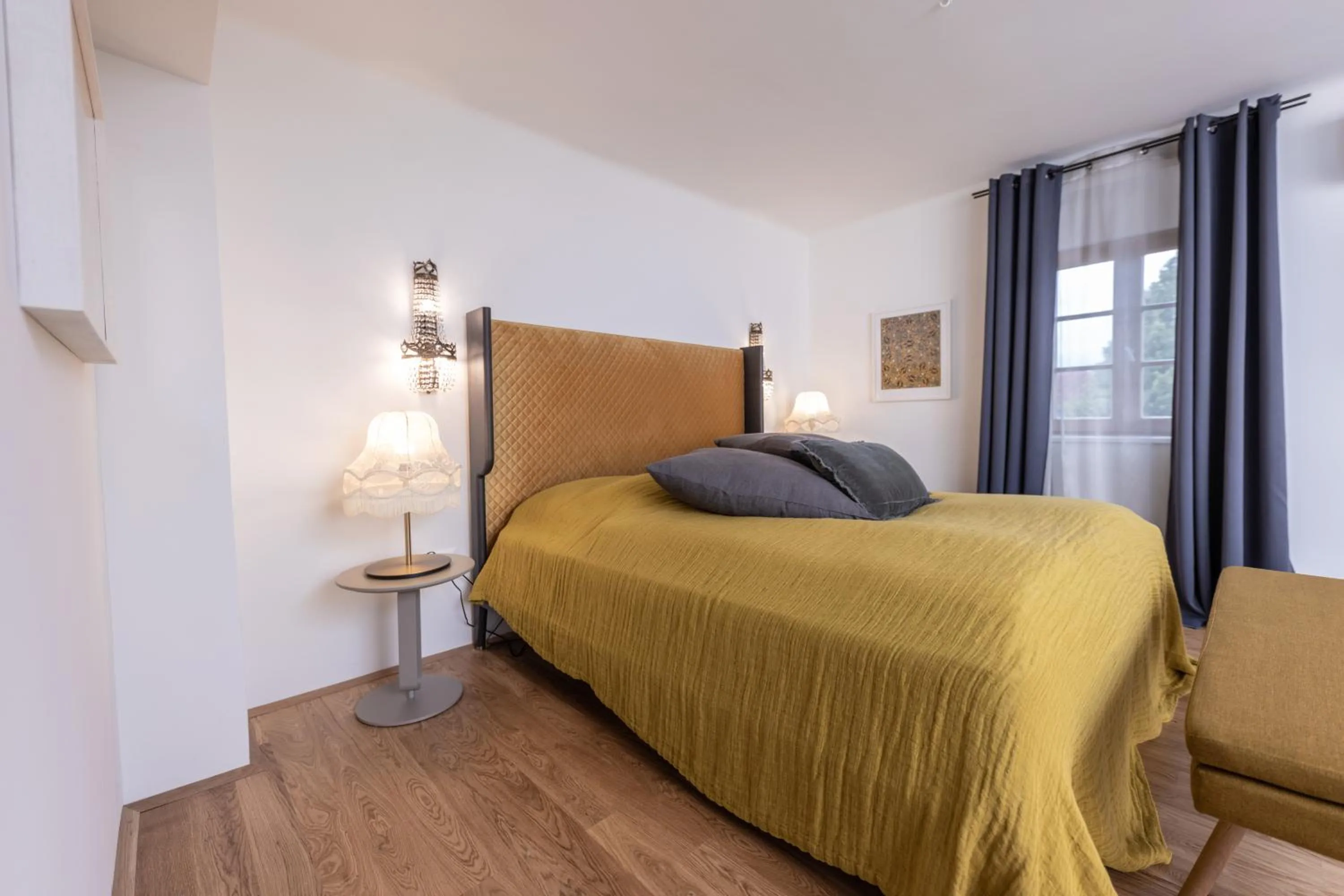 Bed in De Merin Boutique Hotel Straden