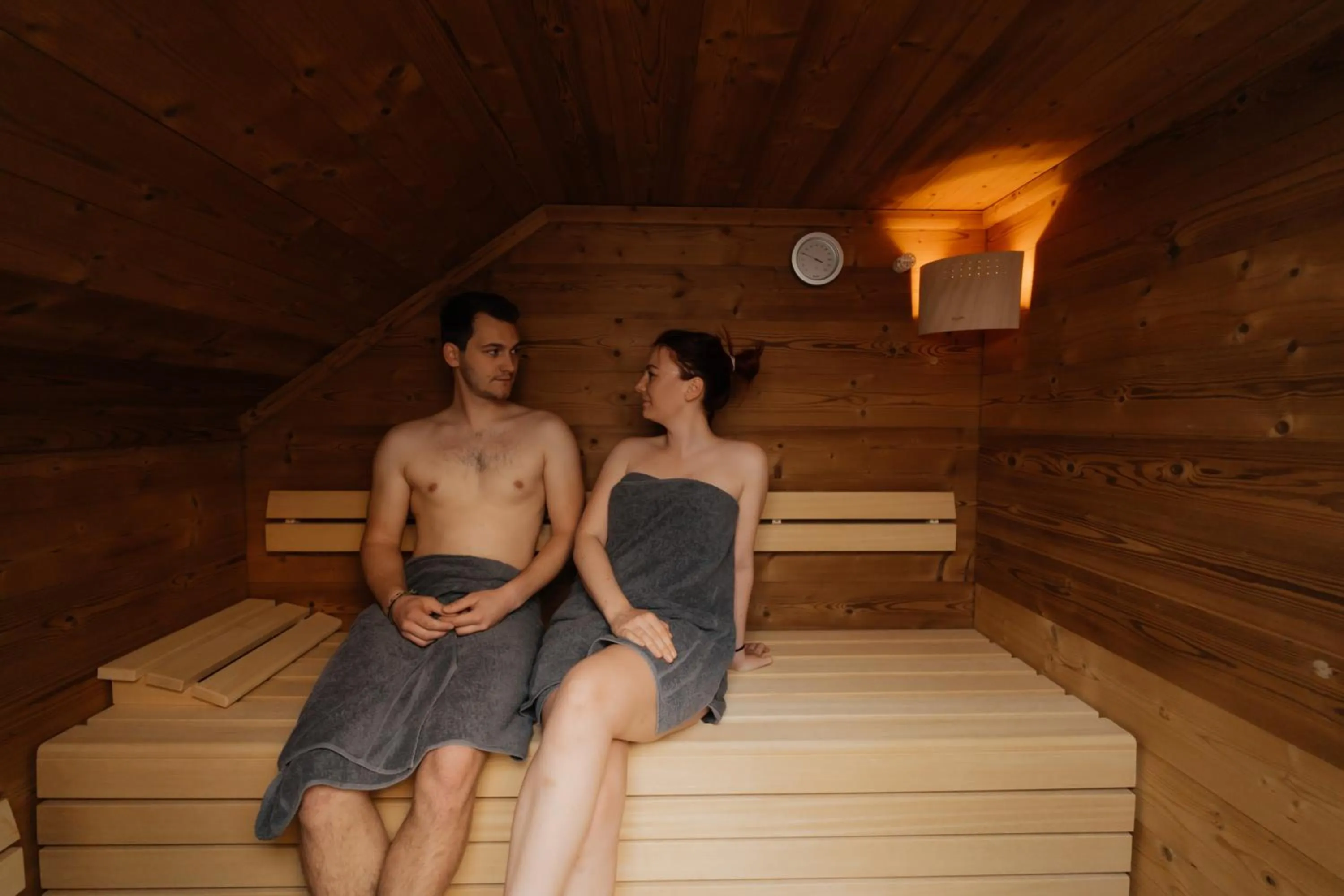 Sauna in De Merin Boutique Hotel Straden