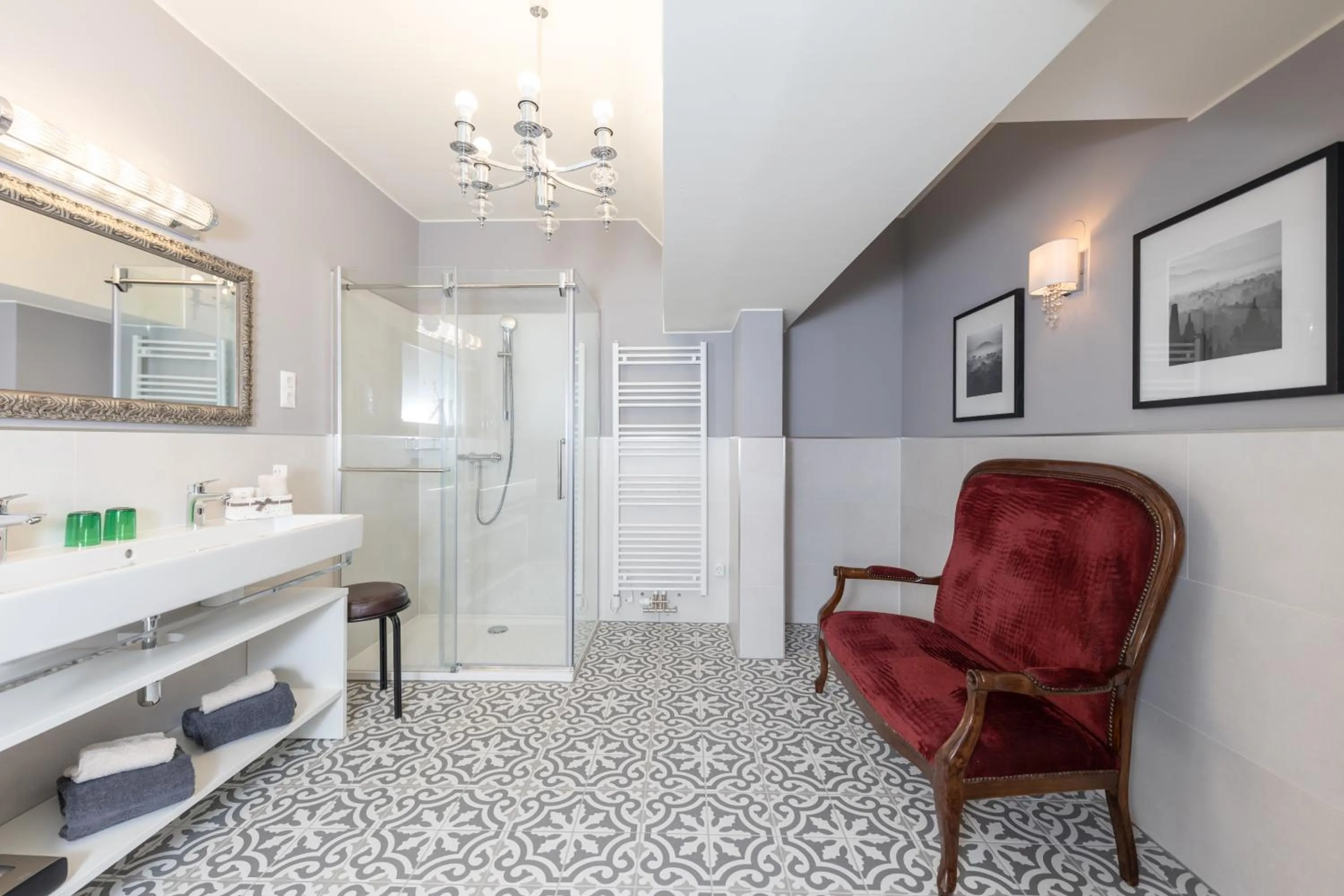 Bathroom in De Merin Boutique Hotel Straden