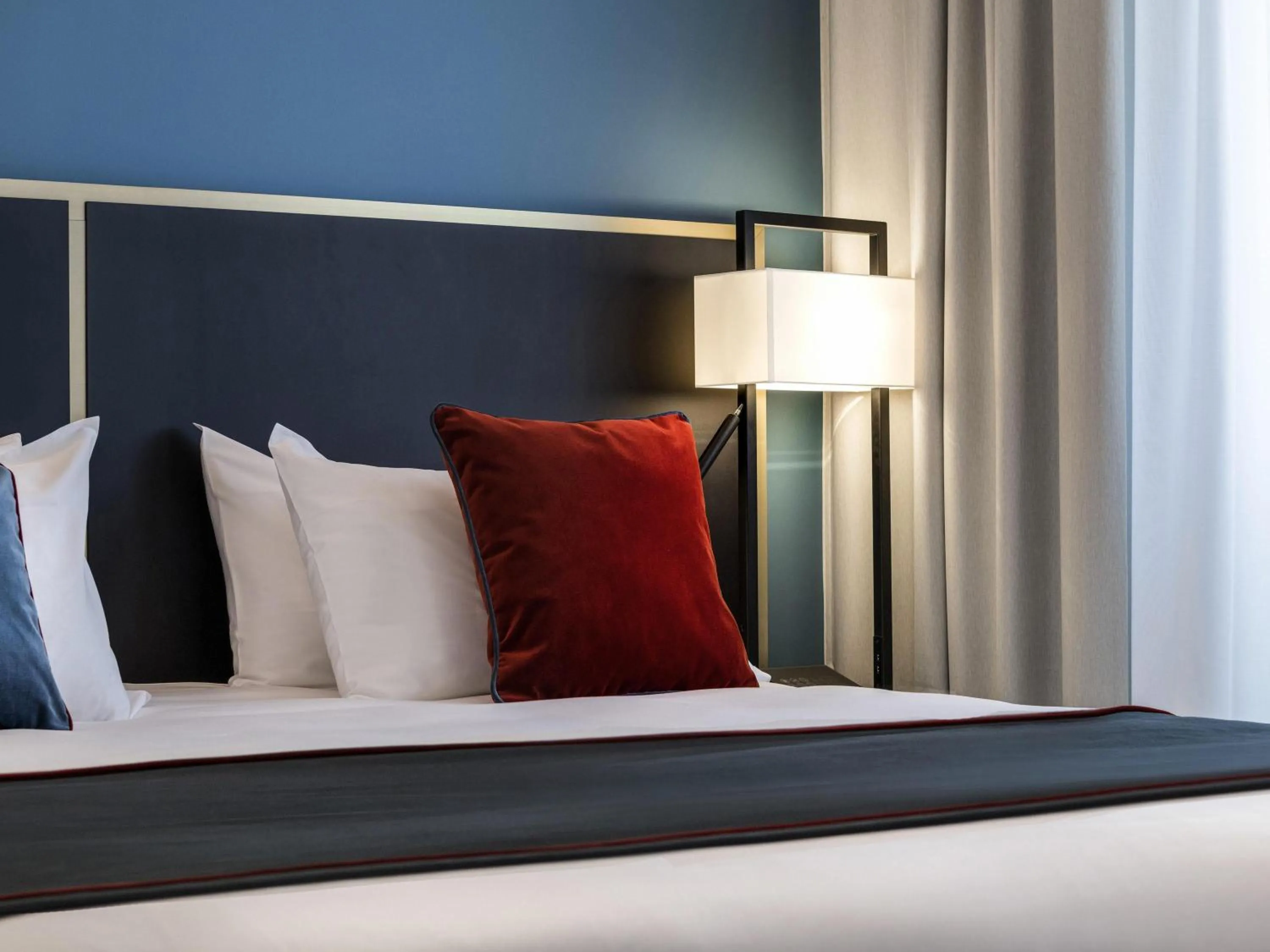 Bedroom, Bed in Habita79 Hotel Pompeii - MGallery Collection